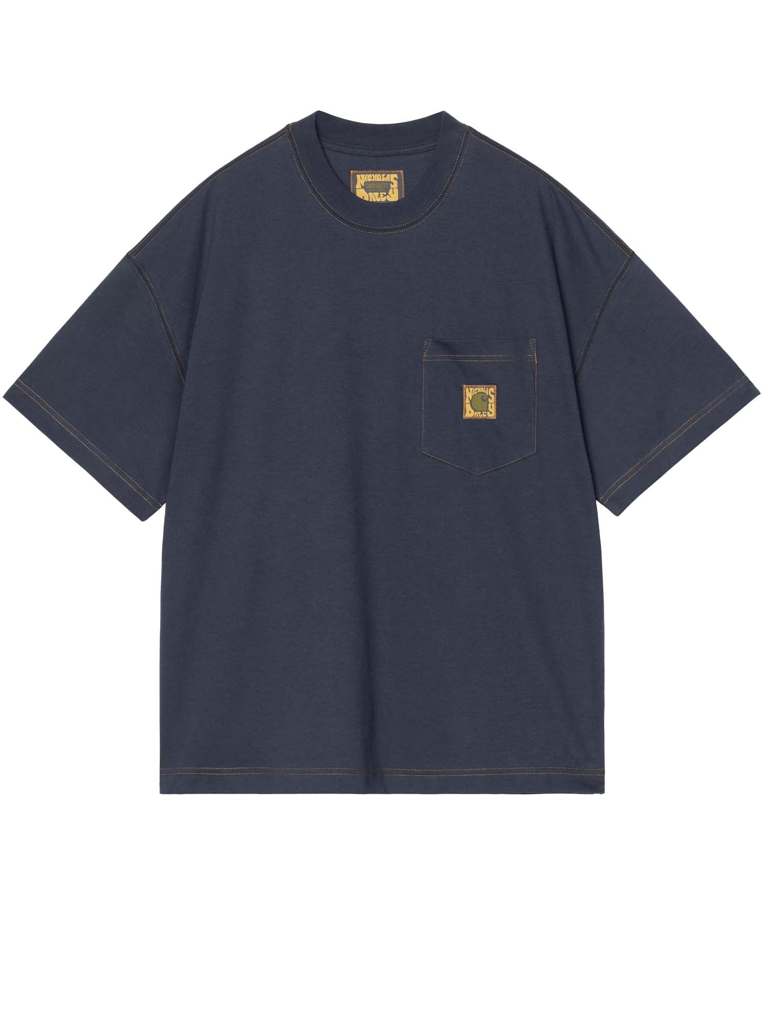Carhartt Wip Carhartt WIP x Nicholas Daley Logo T-Shirt Blu