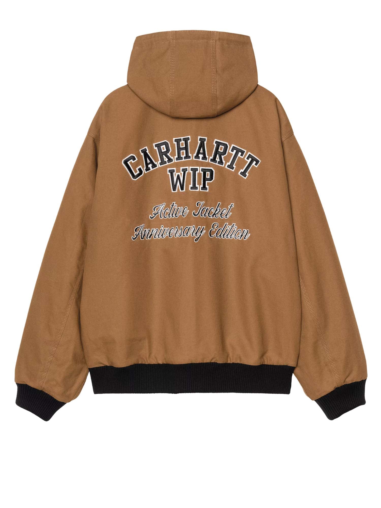 Carhartt Wip Giacca OG Active Jacket 50th Anniversary Edition Leather Nero