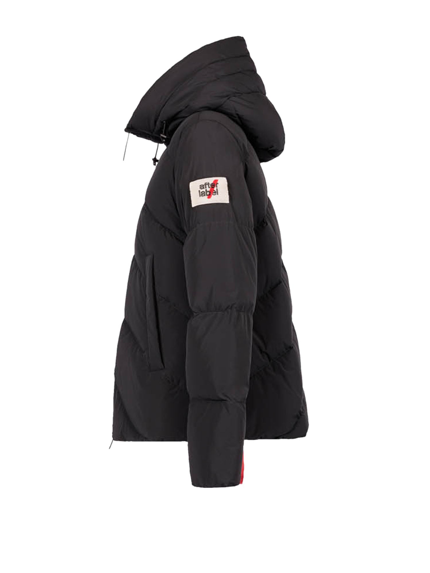 After Label Capospalla Helsinki Donna Nero