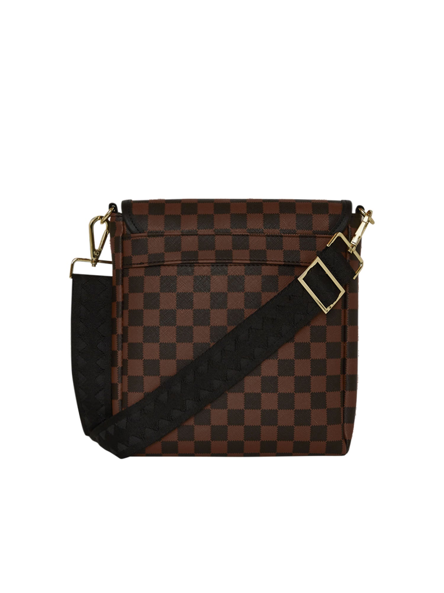 Sprayground Sawtooth Sharks iIn Paris Messenger Sling Marrone