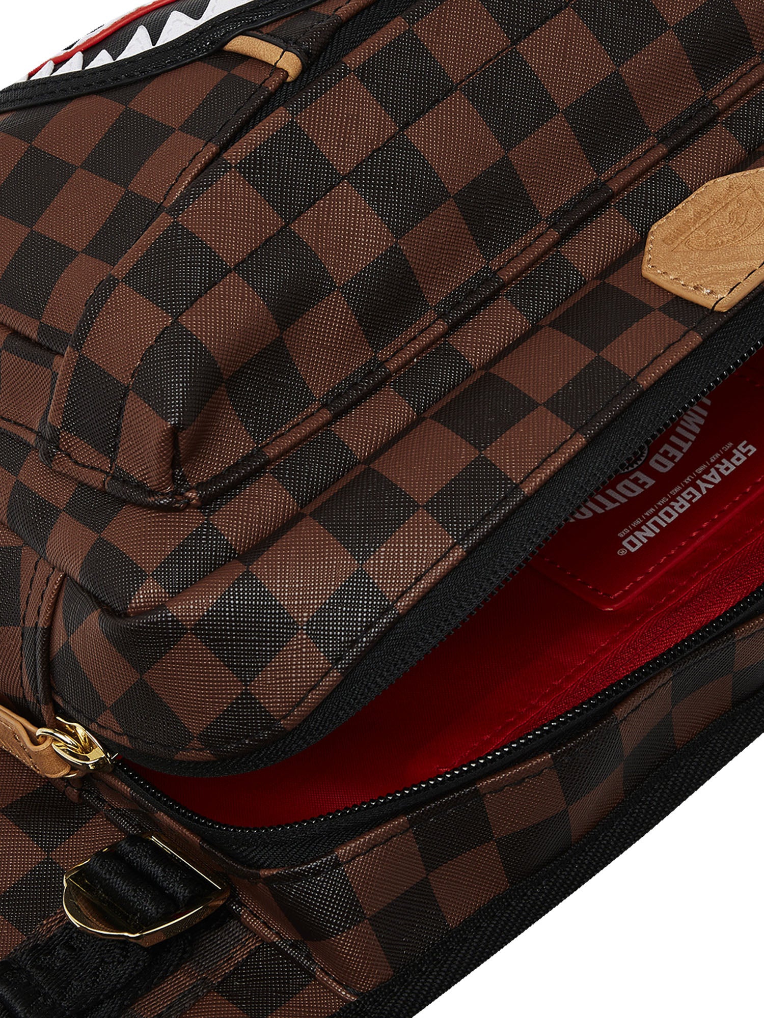 Sprayground Hennyville Cargo Crossbody Marrone