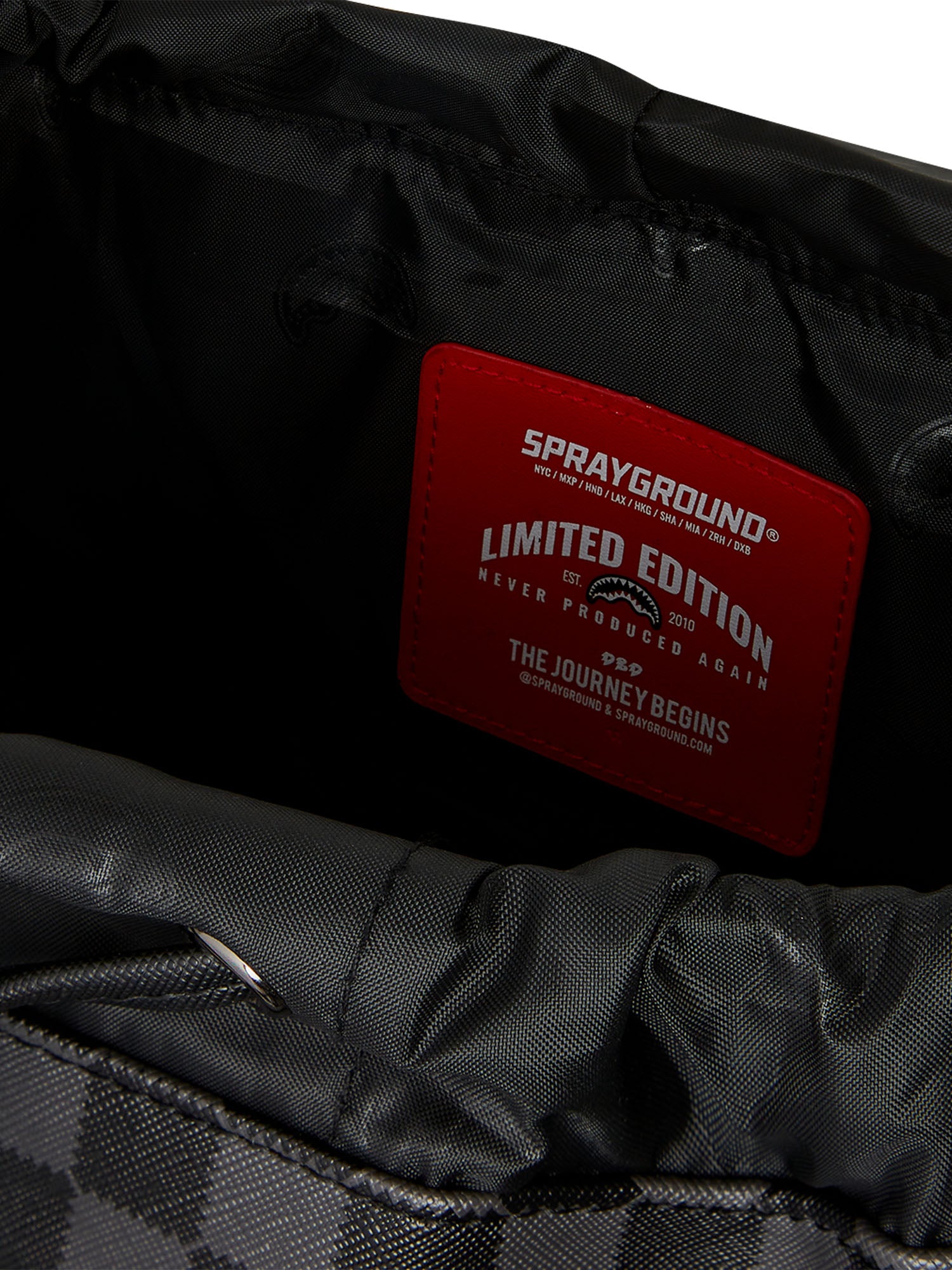 Sprayground Midnight Chateau Monte Carlo Nero