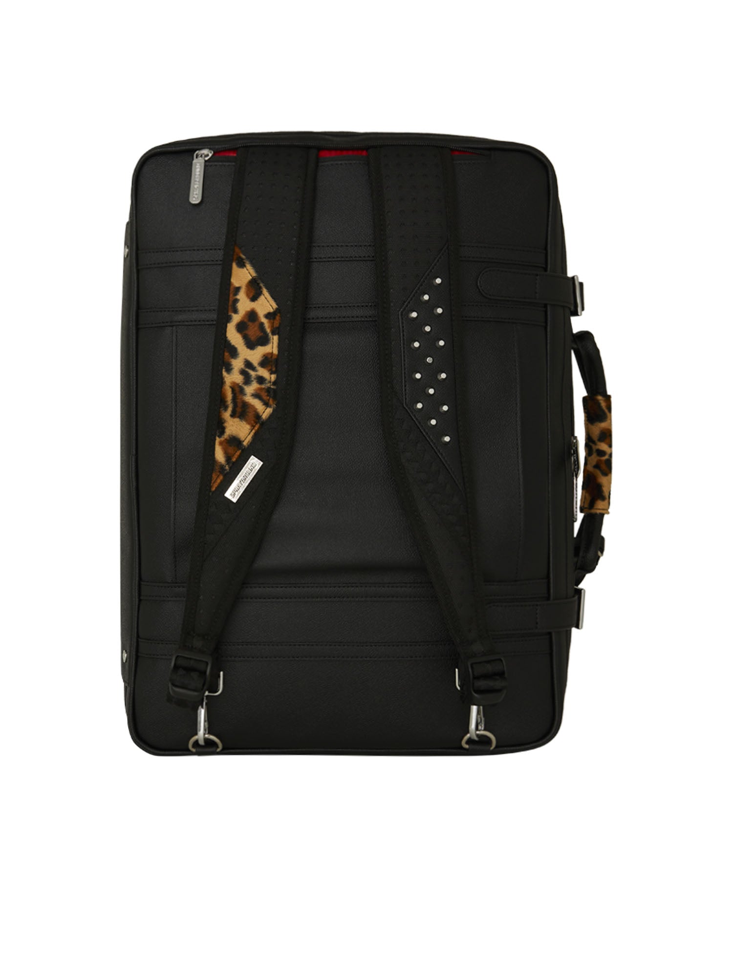 Sprayground Cheetah Punk Handled Carry on Convertible Backpack Multicolore
