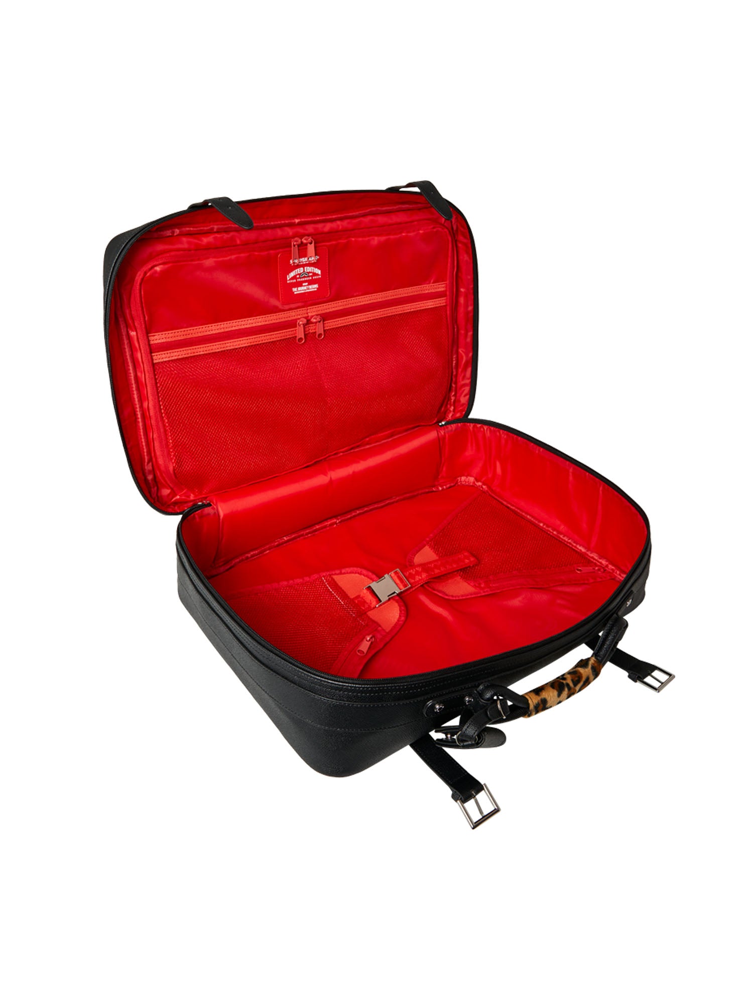 Sprayground Cheetah Punk Handled Carry on Convertible Backpack Multicolore