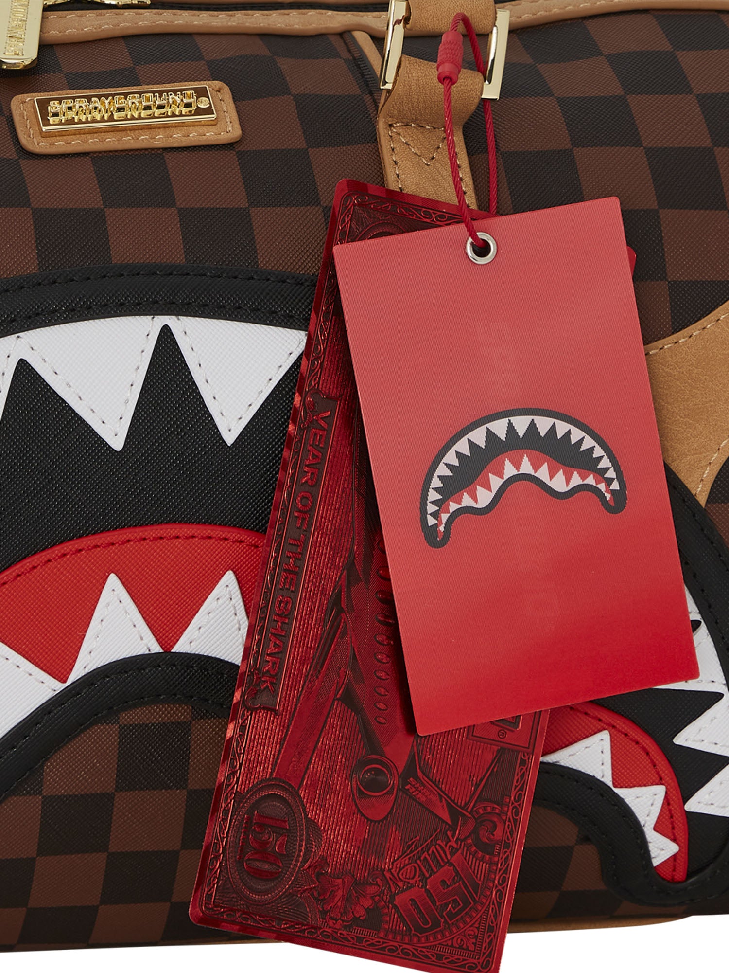 Sprayground Hennyville Mini Duffle Marrone