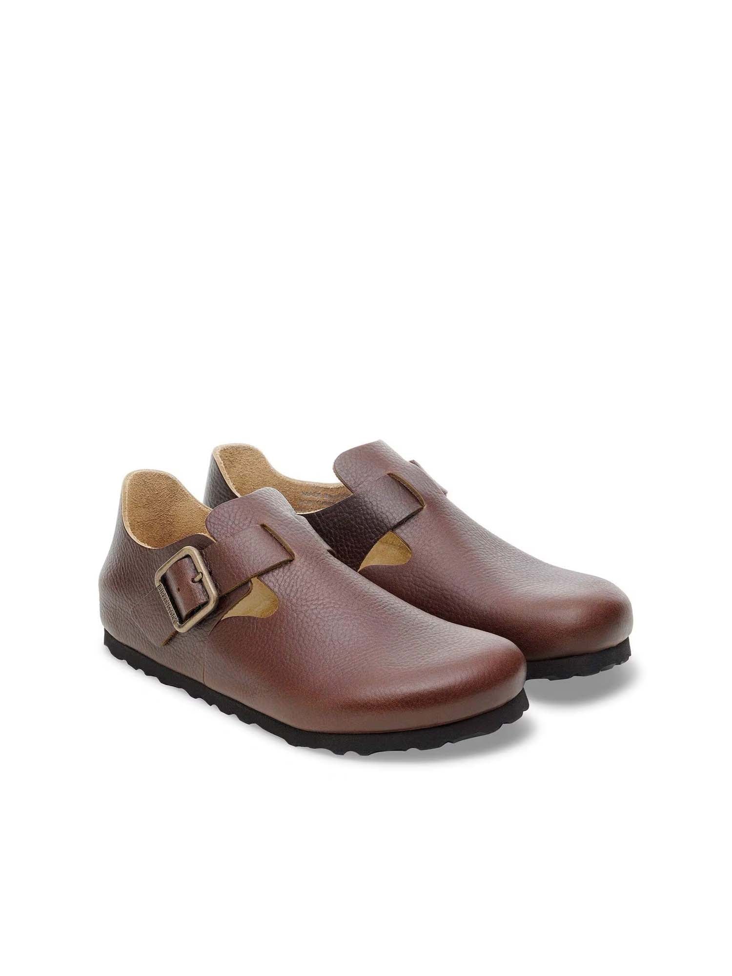 Birkenstock London Wire Buckle (Pelle naturale) Marrone