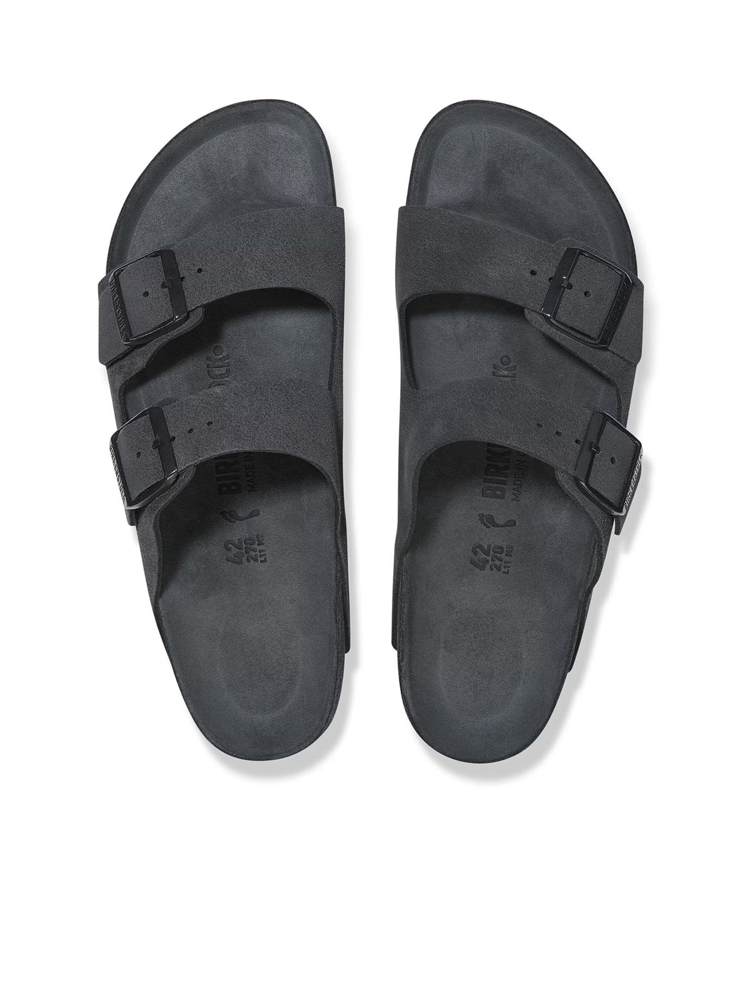 Birkenstock Arizona Exquisite (Pelle scamosciata) Grigio