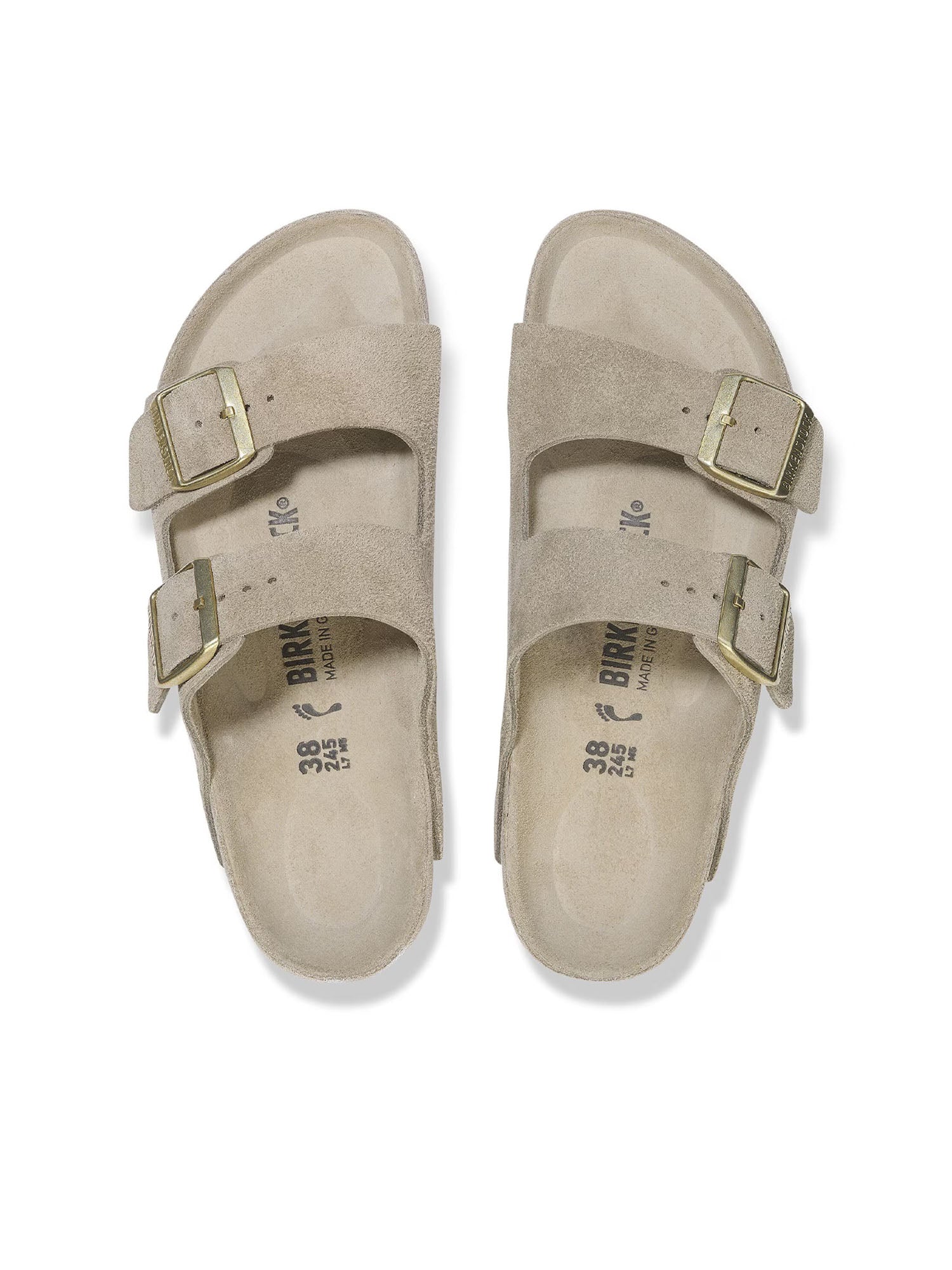 Birkenstock Arizona Exquisite (Pelle scamosciata) Marrone