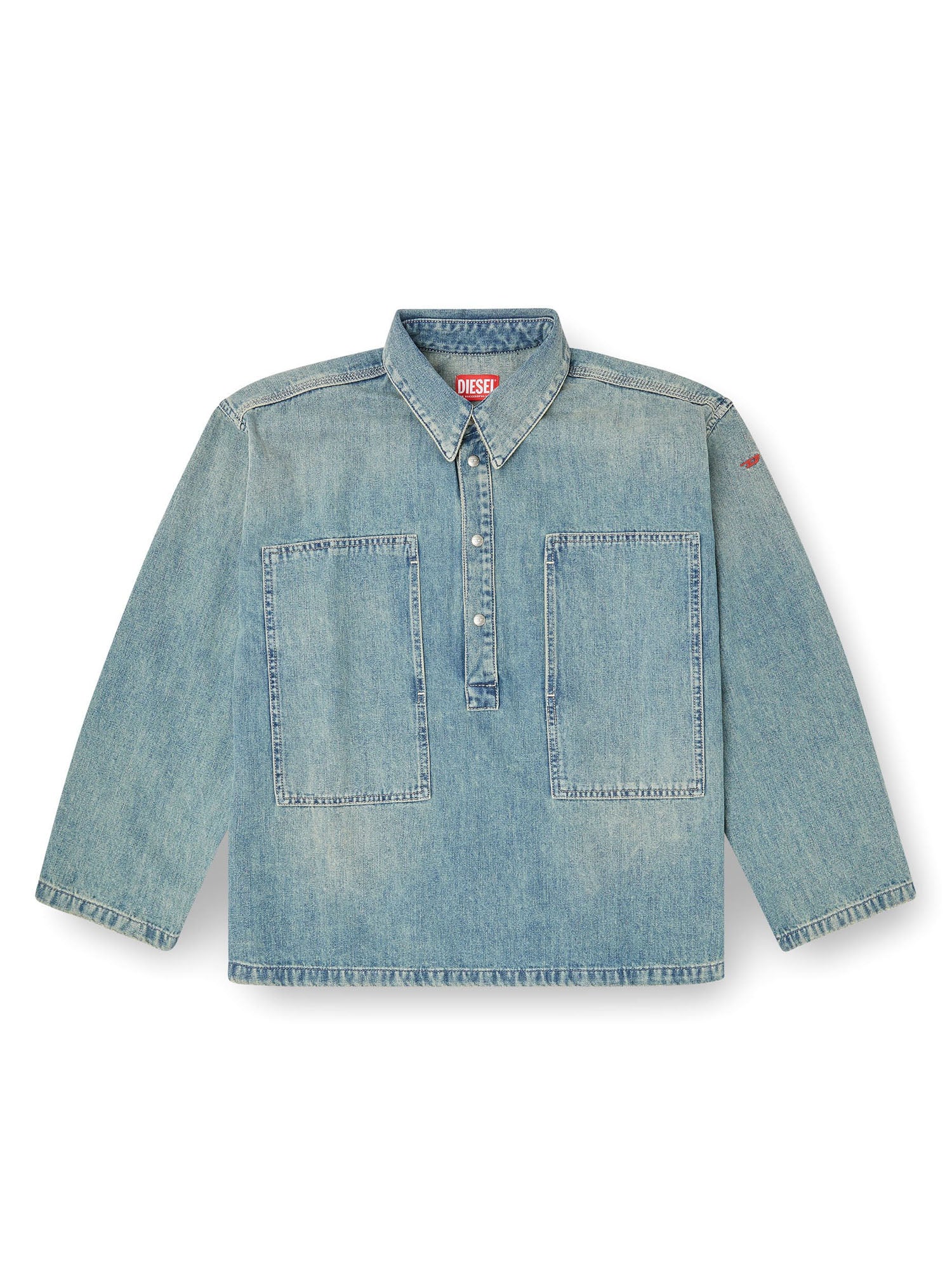 Diesel De Priss Camicia Blu