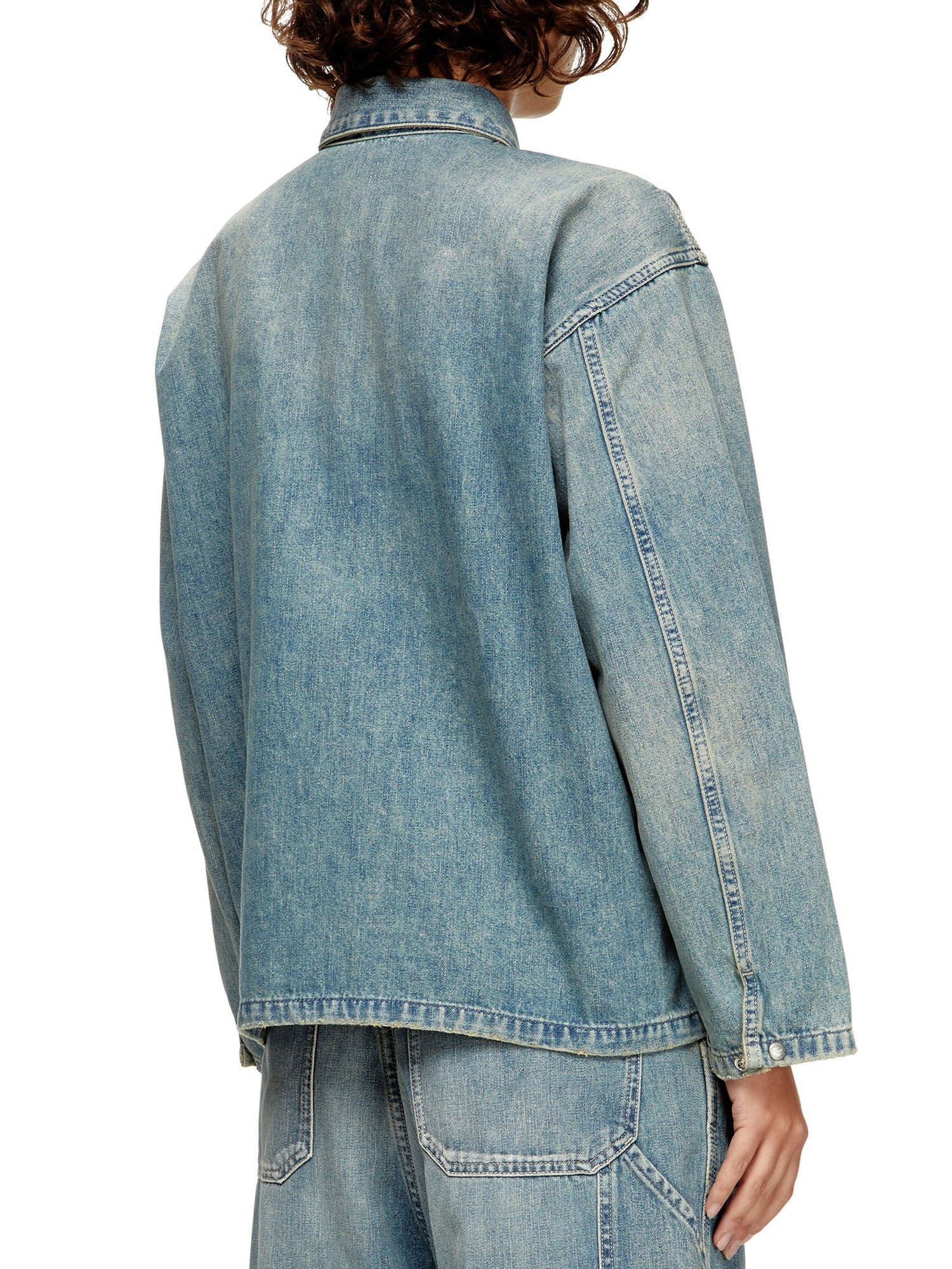 Diesel De Priss Camicia Blu