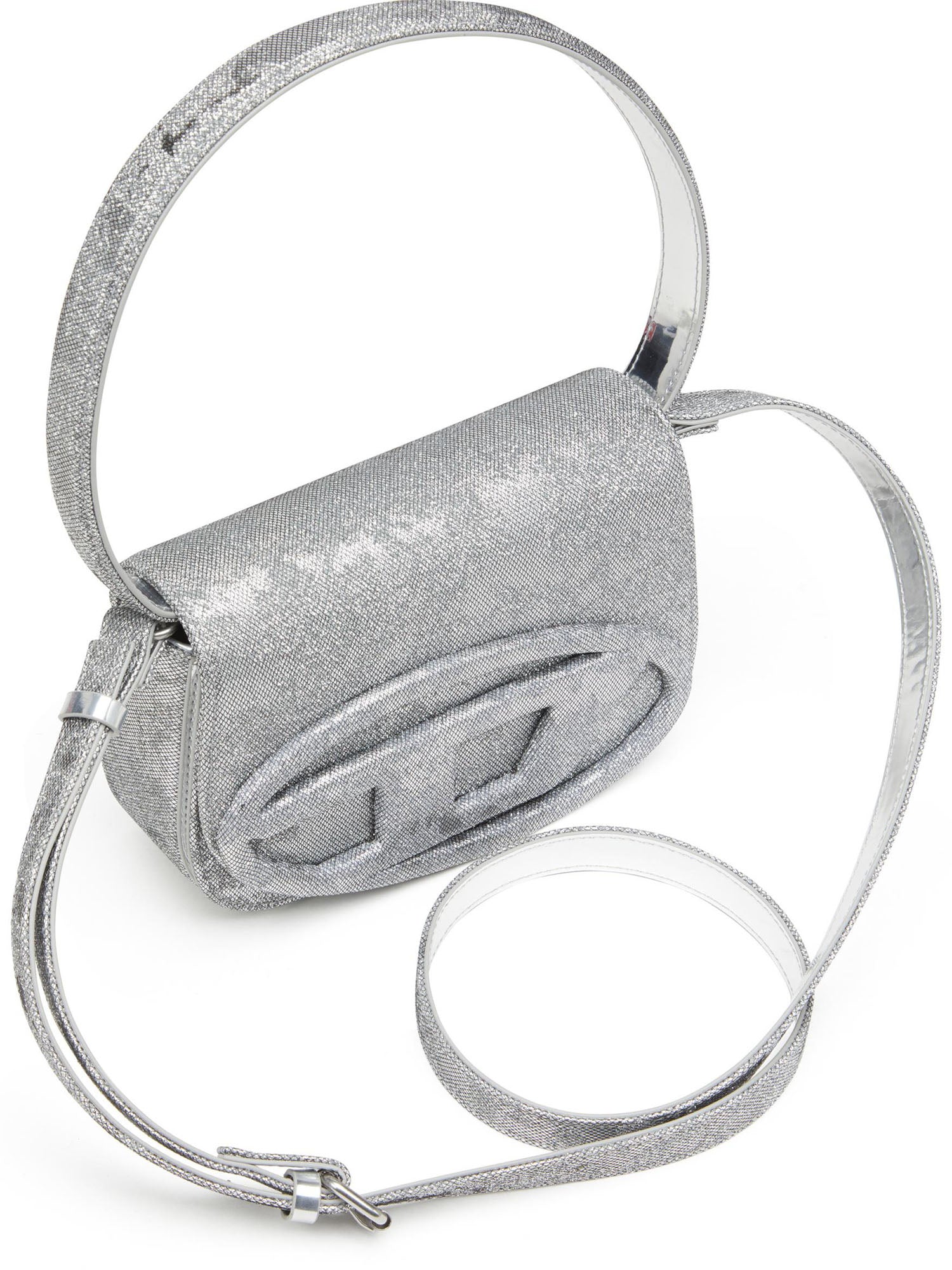 Diesel 1Dr Borsa a Tracolla Argento