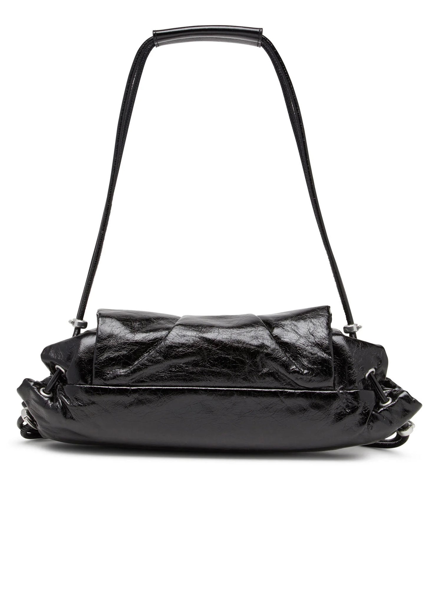 Diesel Scrunch D Shoulder Bag Nero