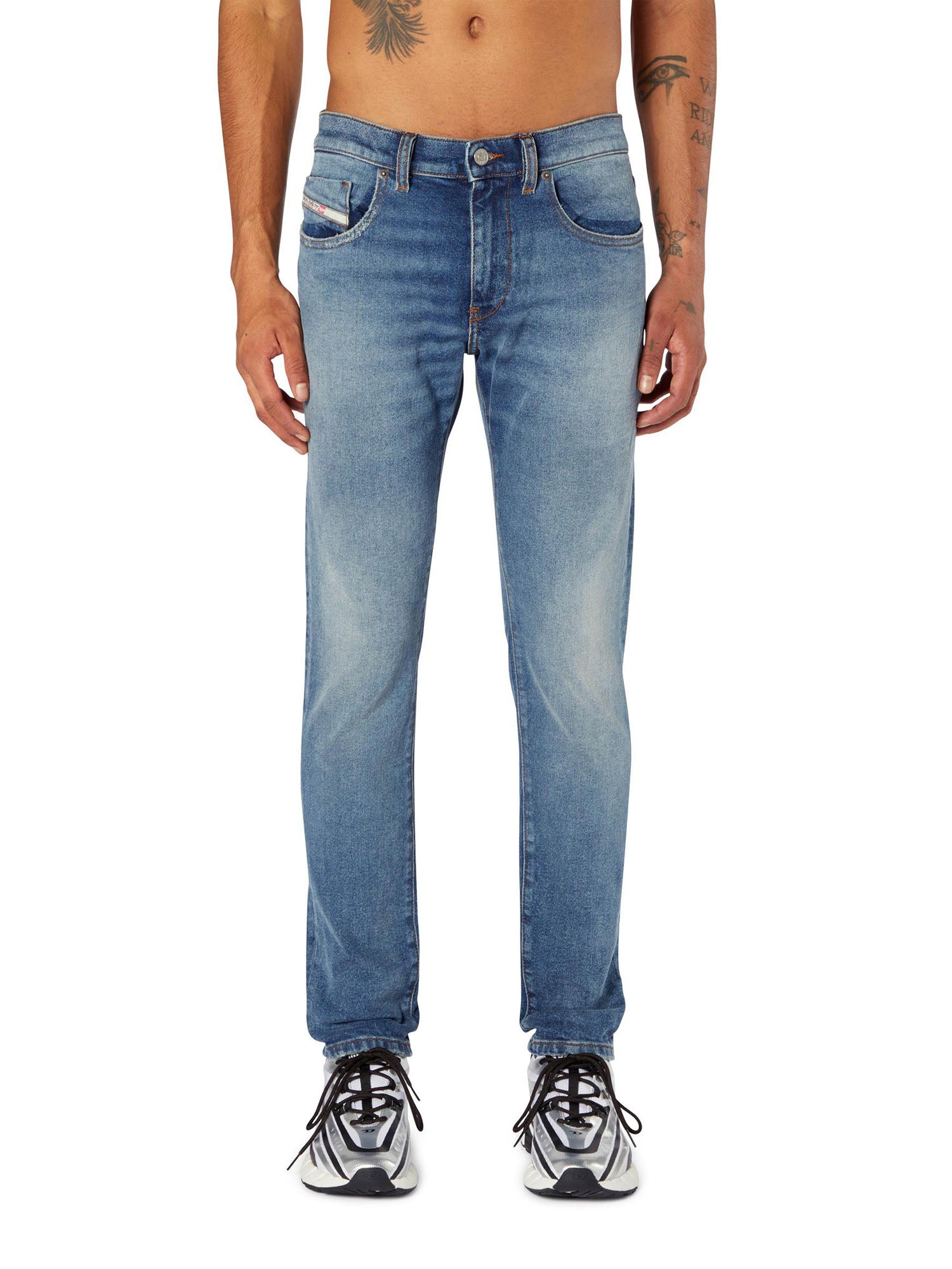 Diesel 2019 D-Strukt Jeans Uomo Blu