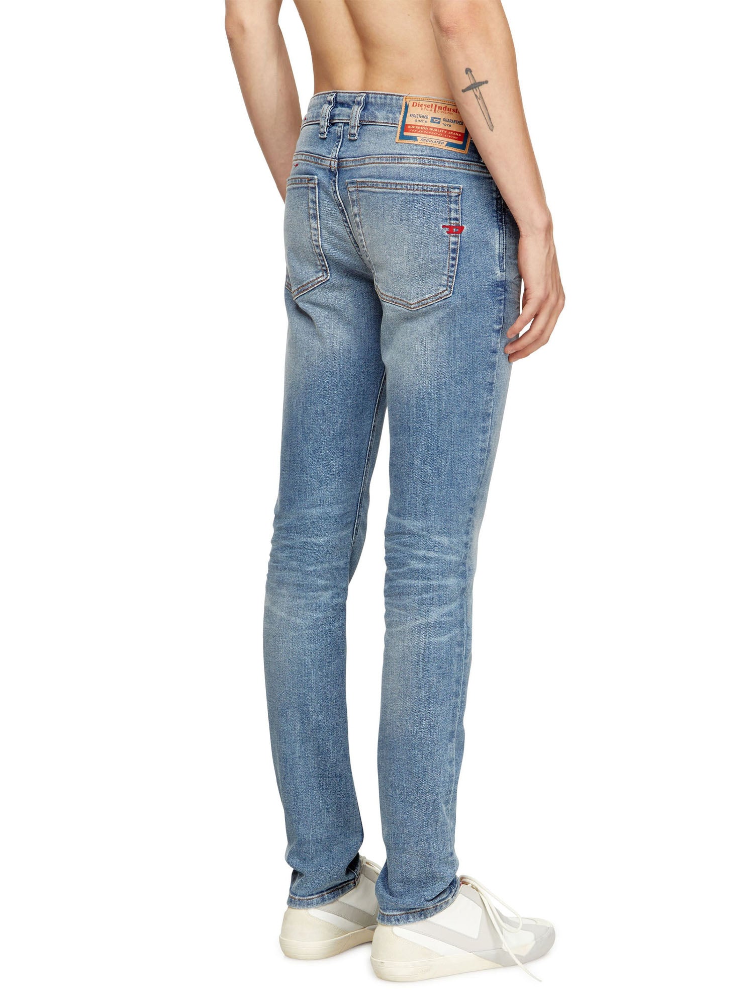 Diesel 1978 Sleenker Jeans Blu