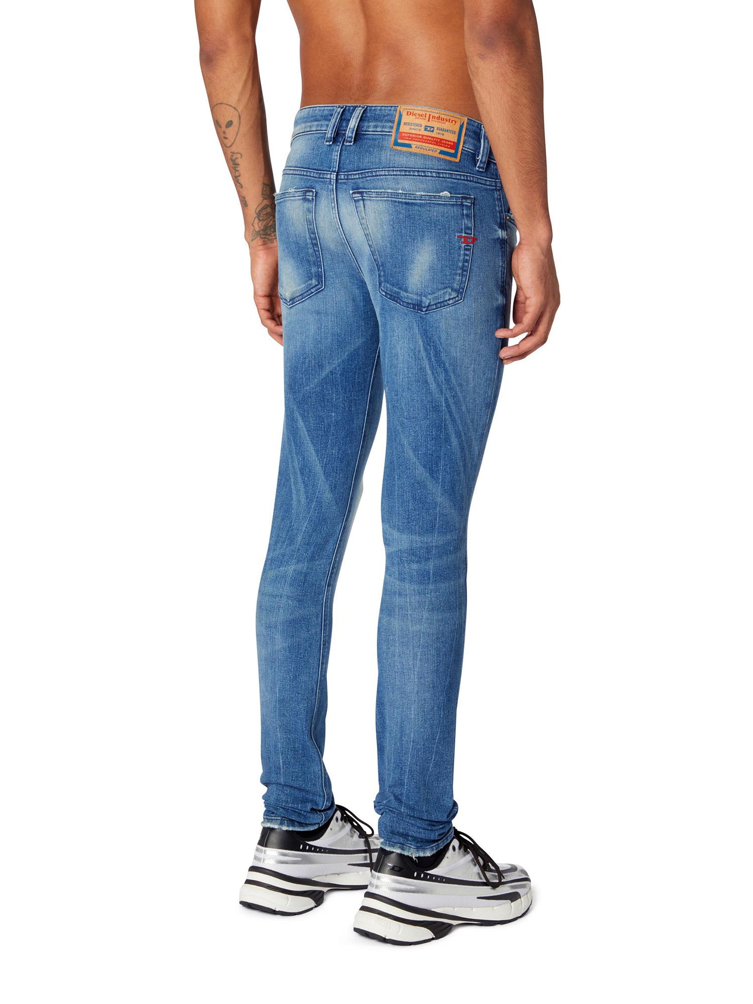 Diesel 1979 Sleenker Jeans Uomo Blu