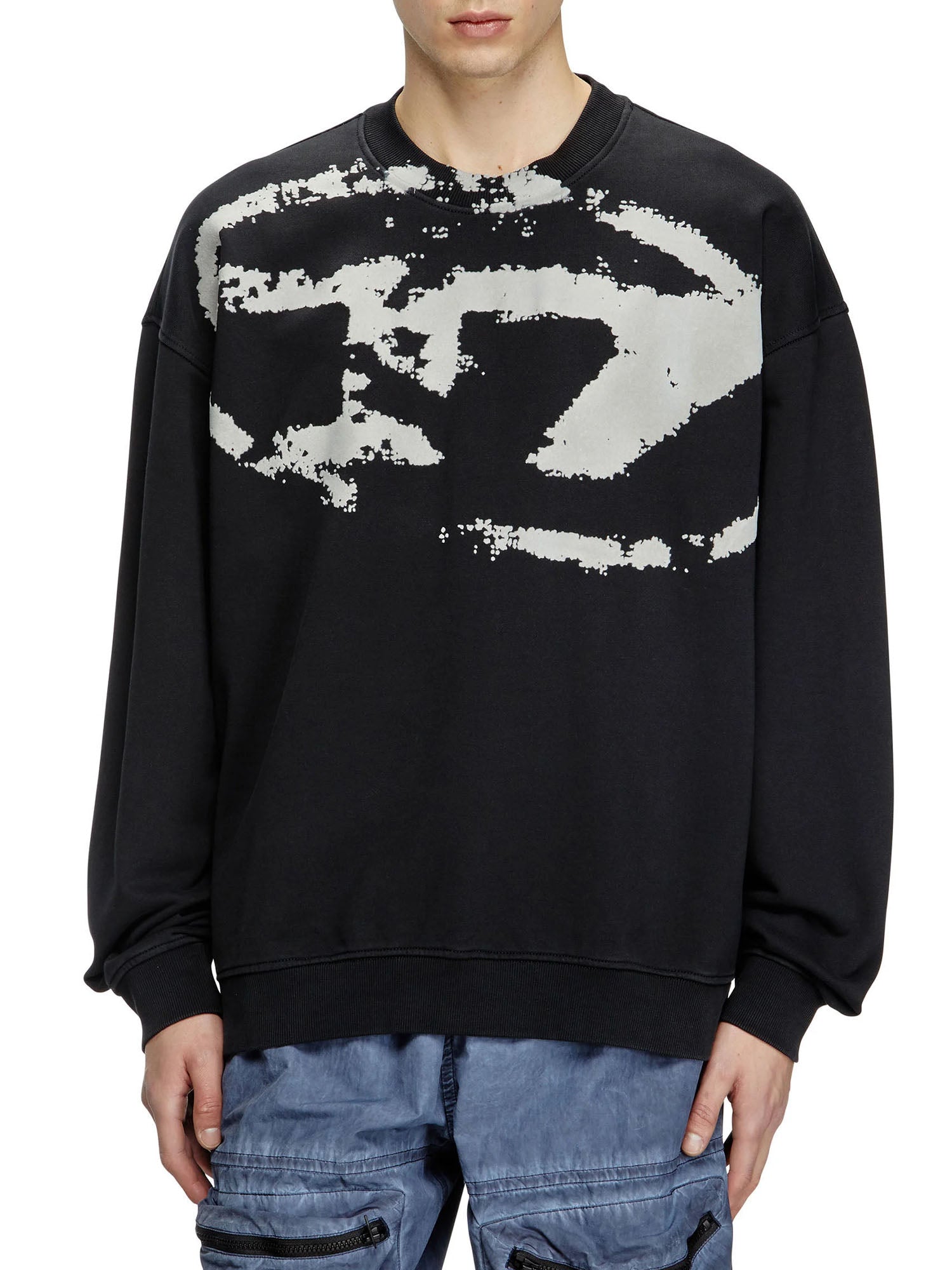 Diesel S Boxt N5 Felpa Nero