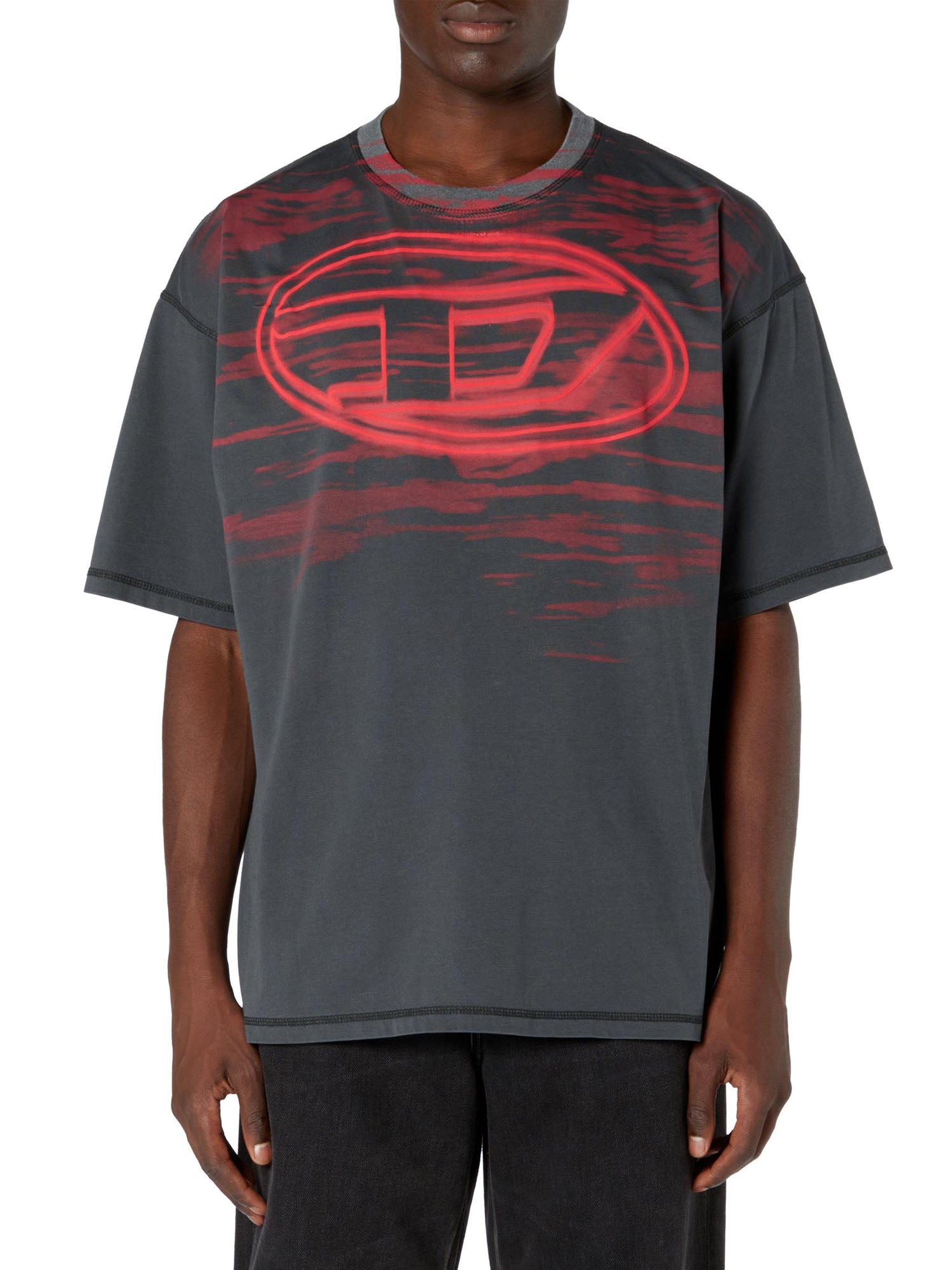 Diesel T Boxt T5 T-shirt Grigio