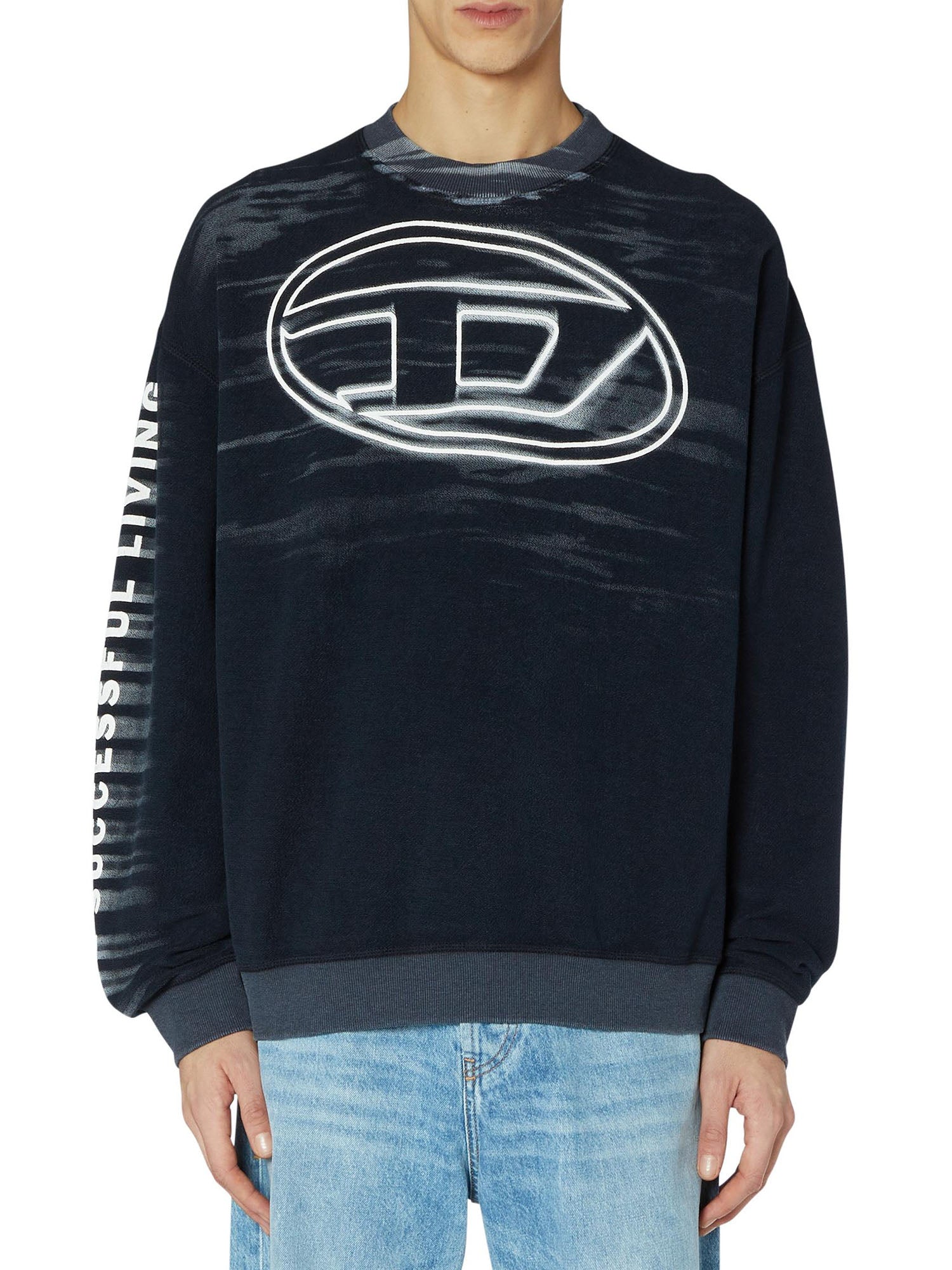 Diesel S Boxt T1 Felpa Blu