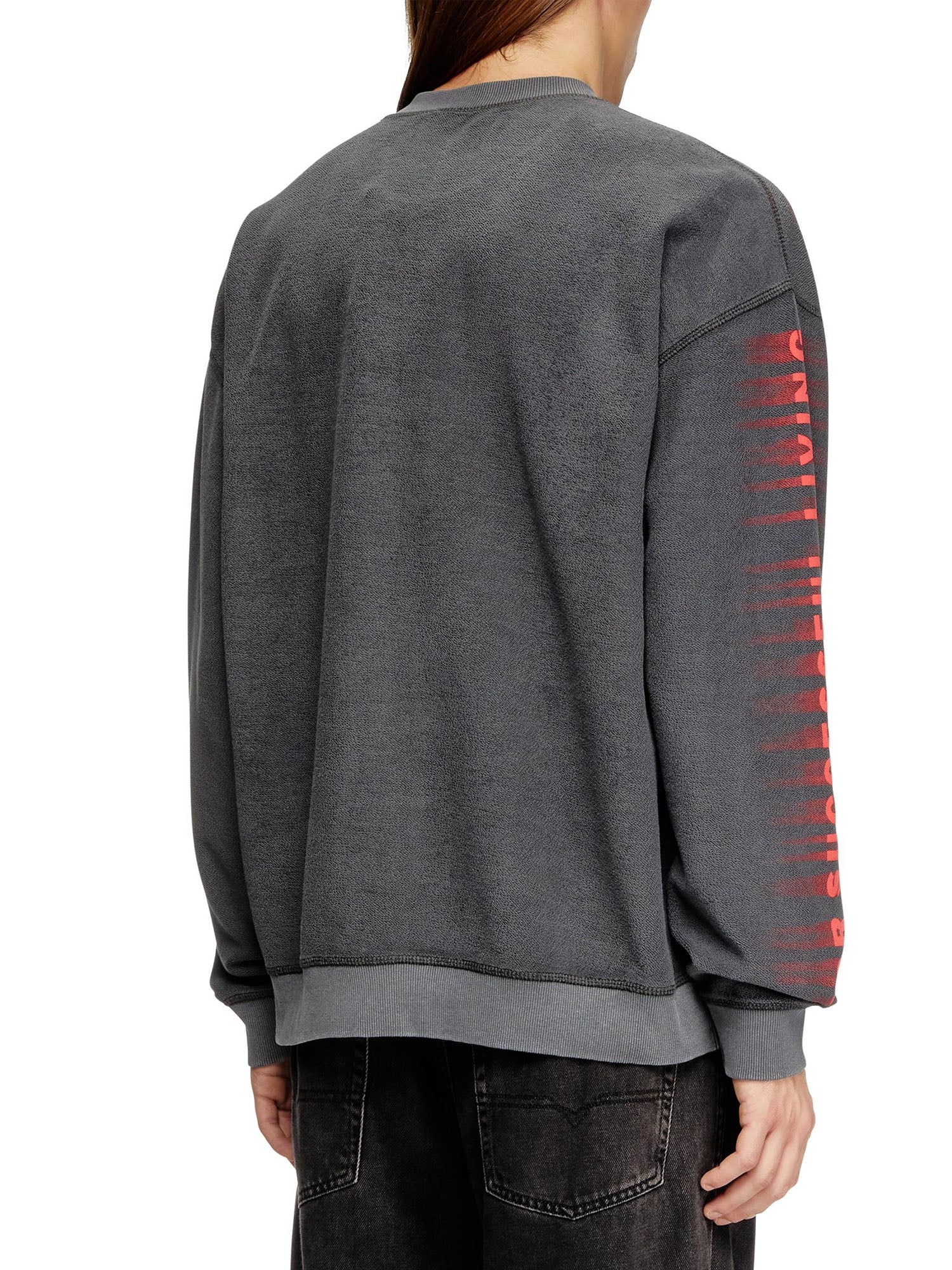 Diesel S Boxt T1 Felpa Grigio