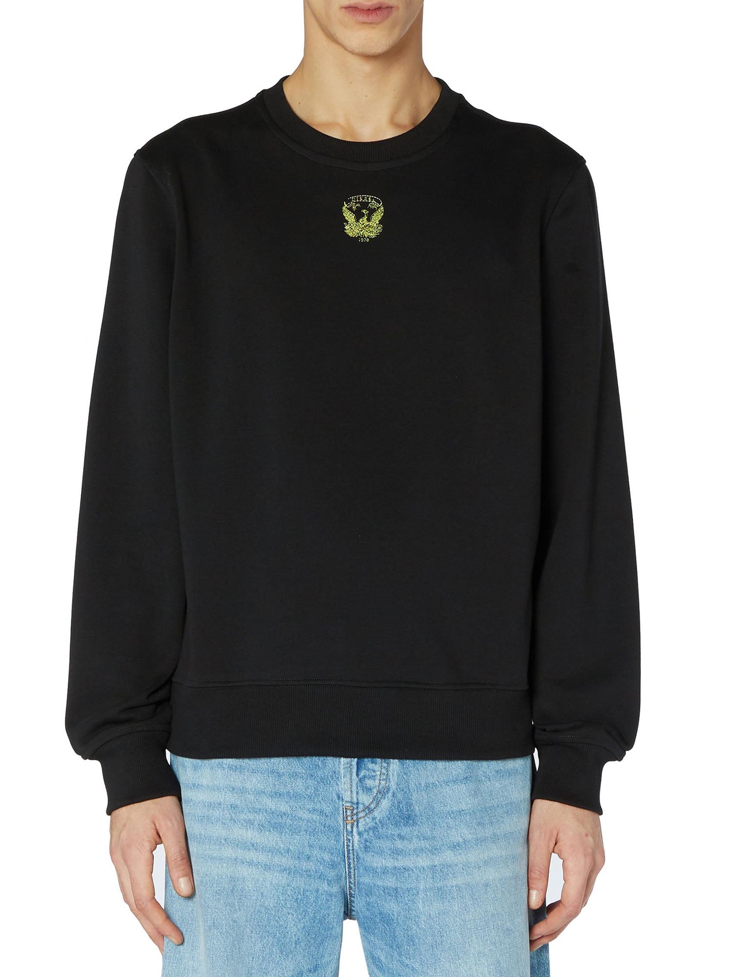 Diesel S Ginn T1 Felpa Nero