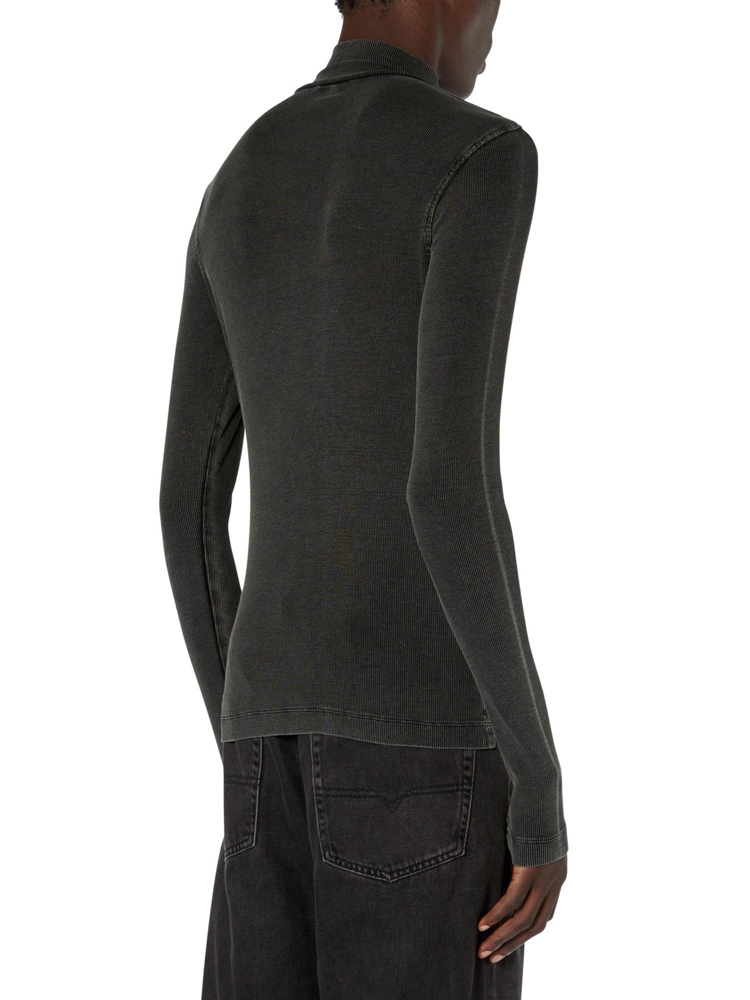 Diesel T-Mely-Col Top Donna Nero