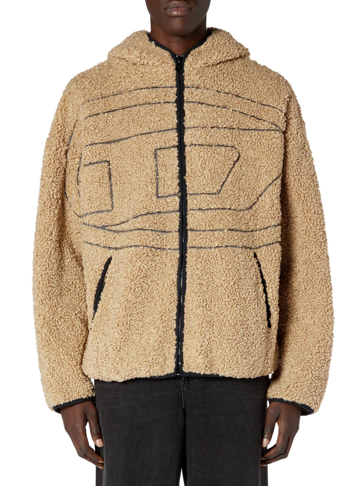 Diesel S Zat Felpa Verde