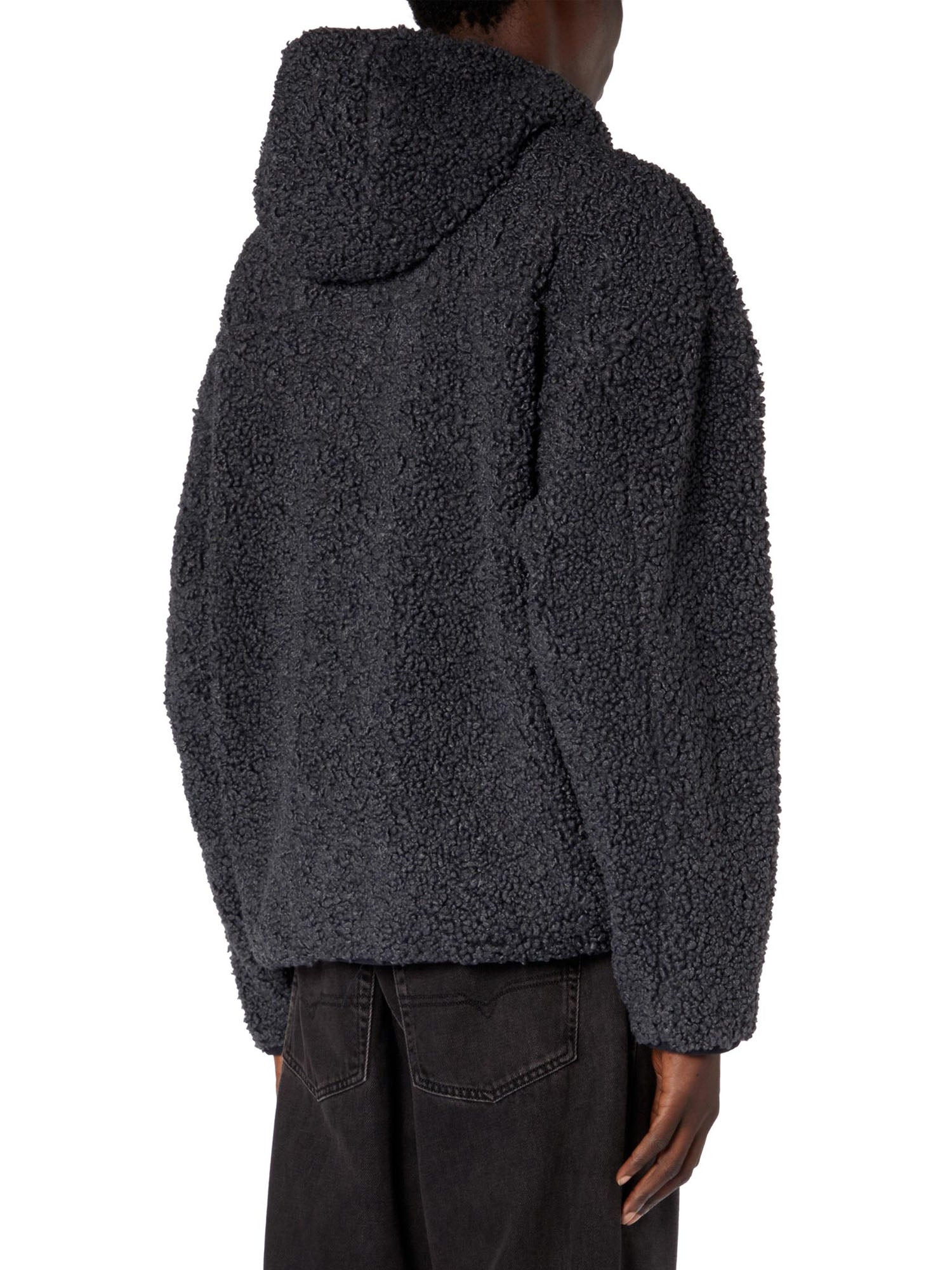 Diesel S Zat Felpa Grigio