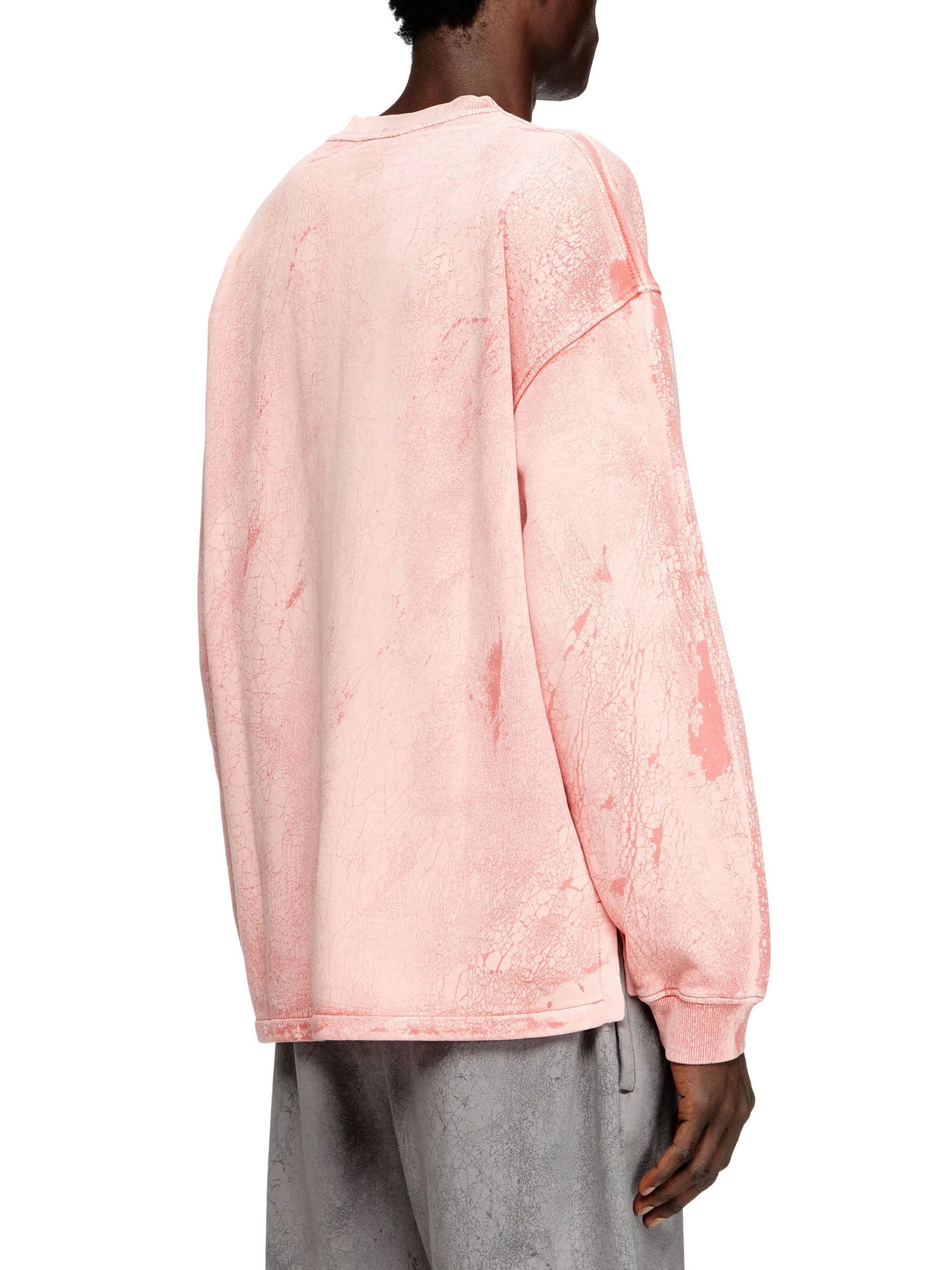 Diesel S Baxt T1 Felpa Rosa