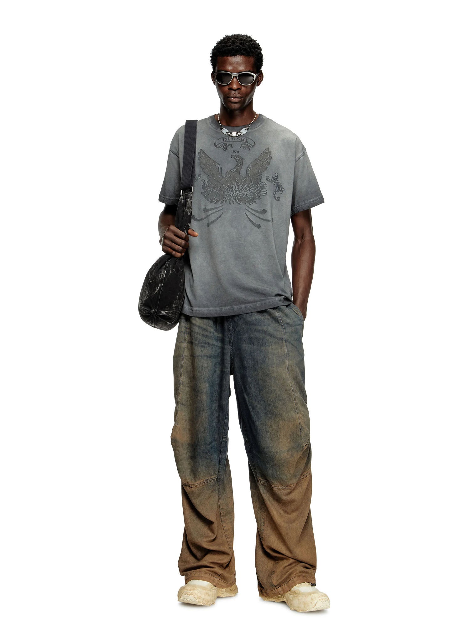 Diesel T Norm T9 Maglietta Grigio