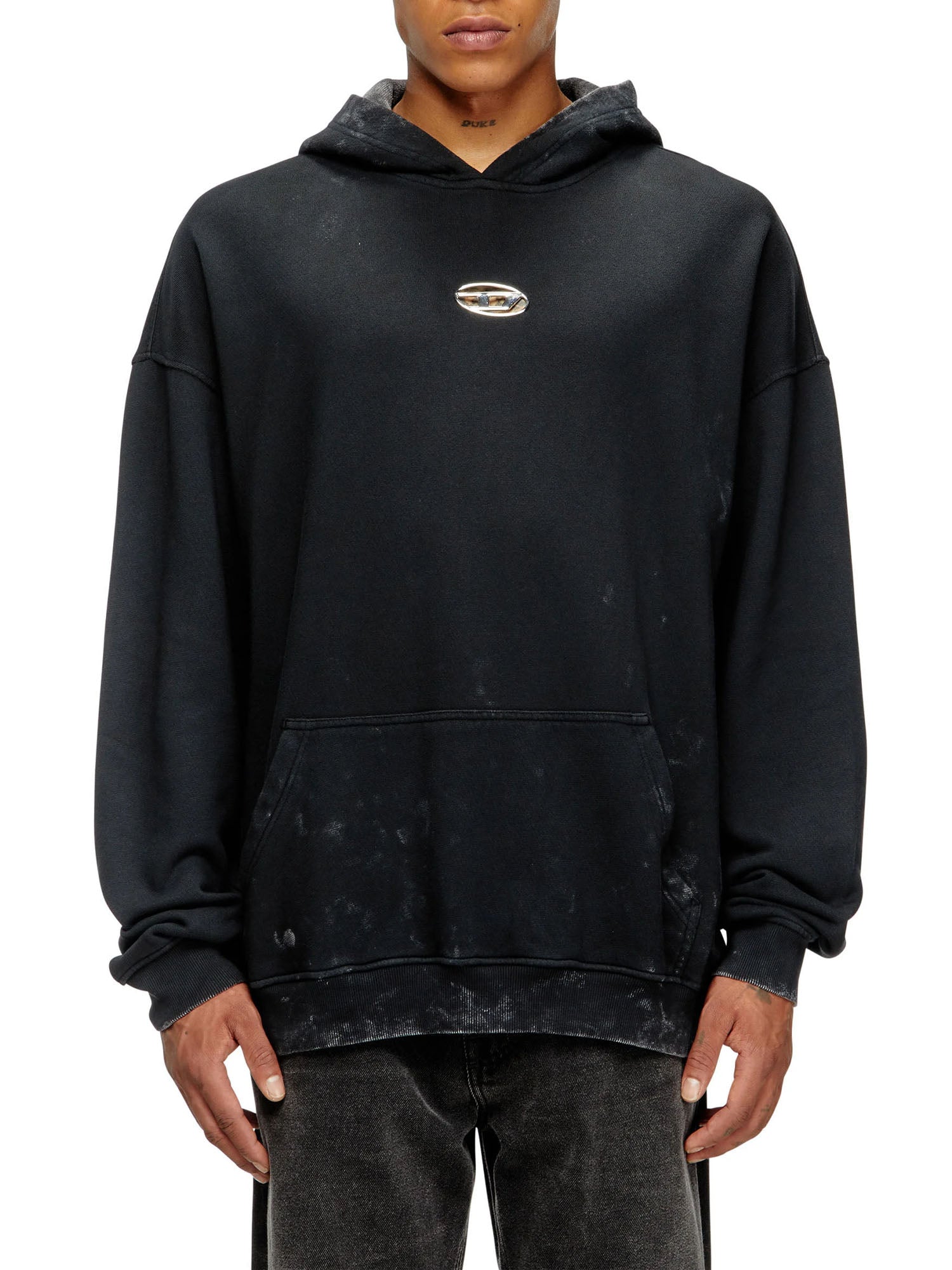 Diesel S Boxt Hood T10 Felpa Nero