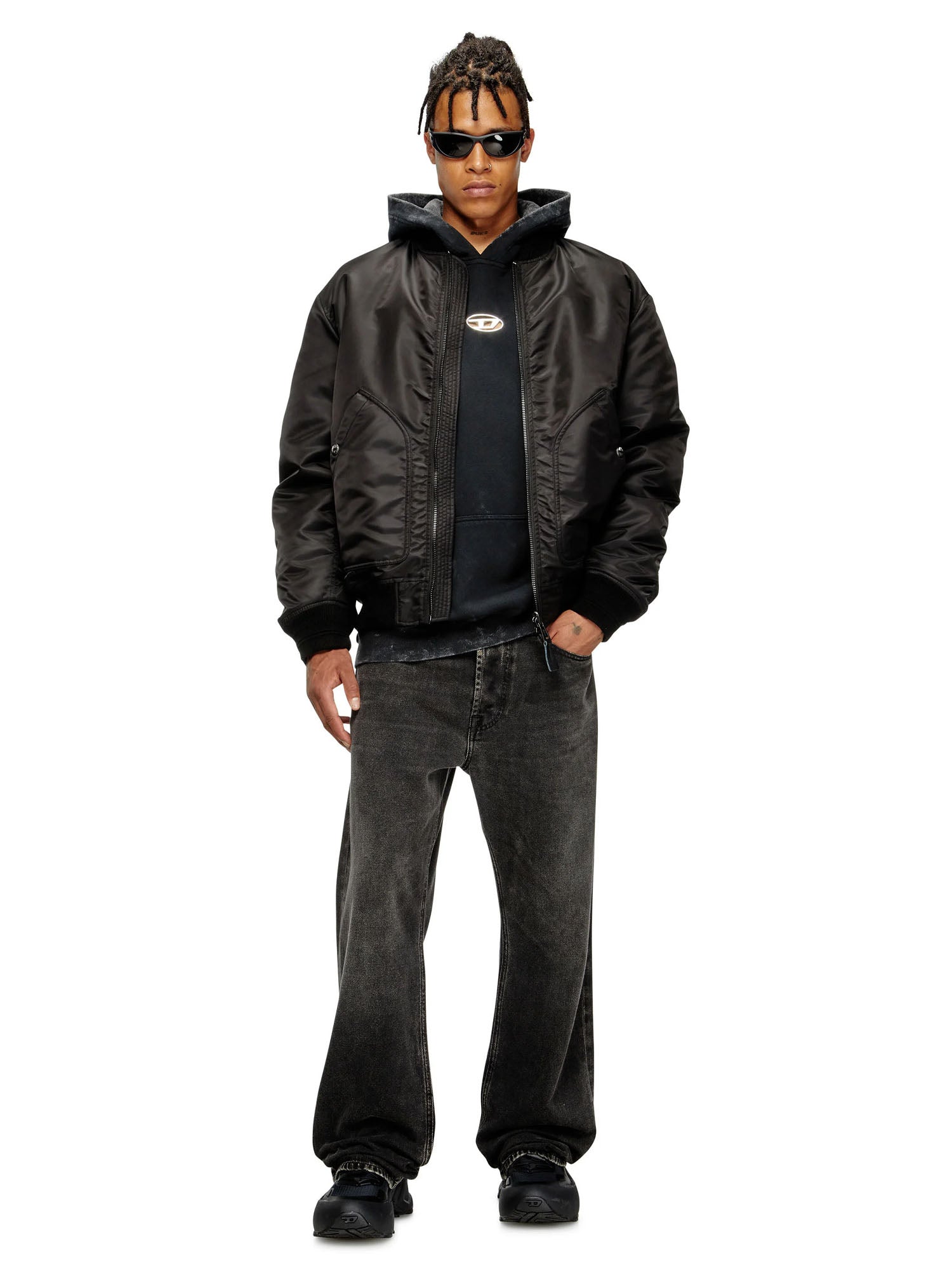 Diesel S Boxt Hood T10 Felpa Nero