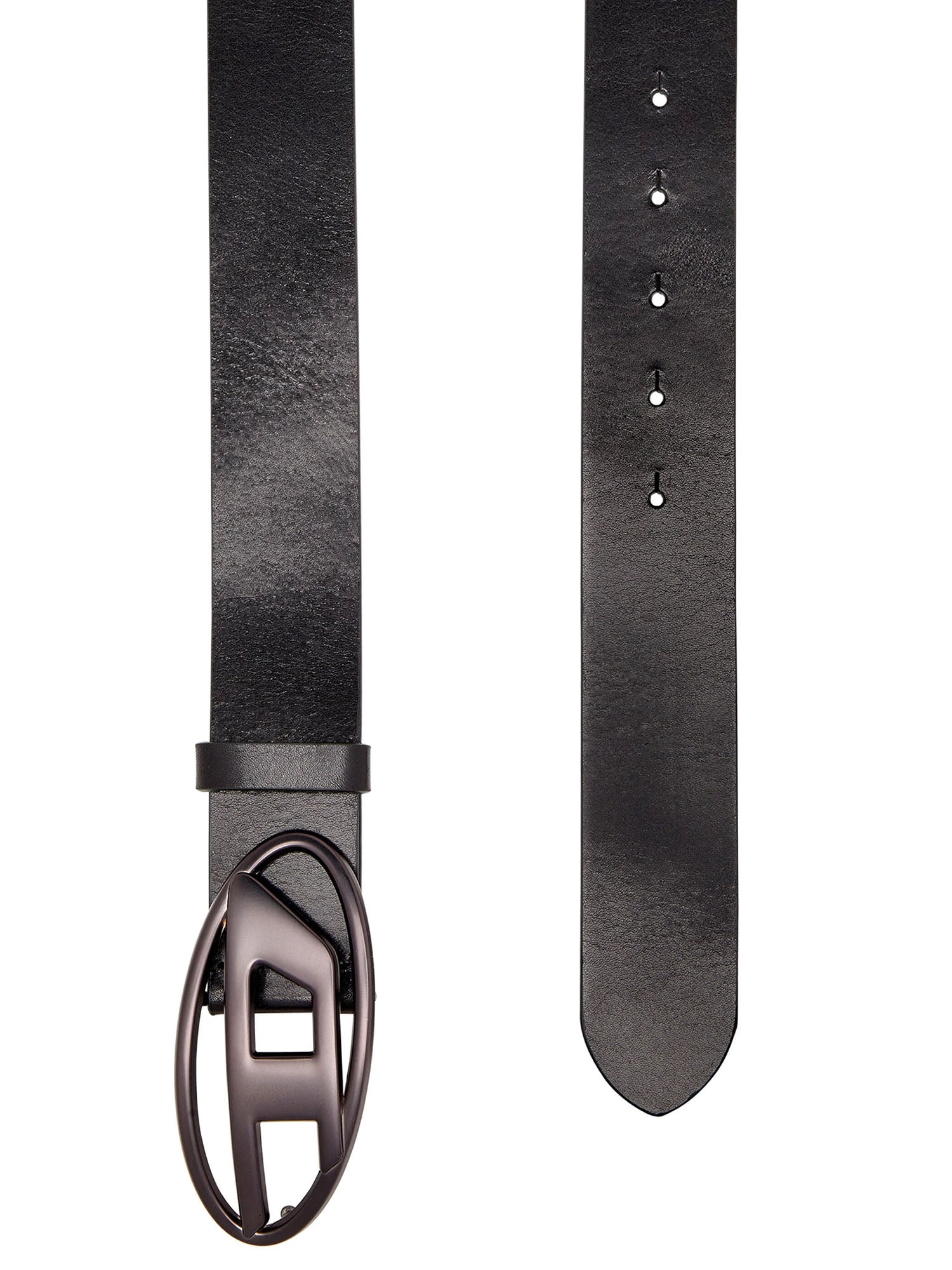 Diesel Oval D Logo B 1Dr Belt Nero