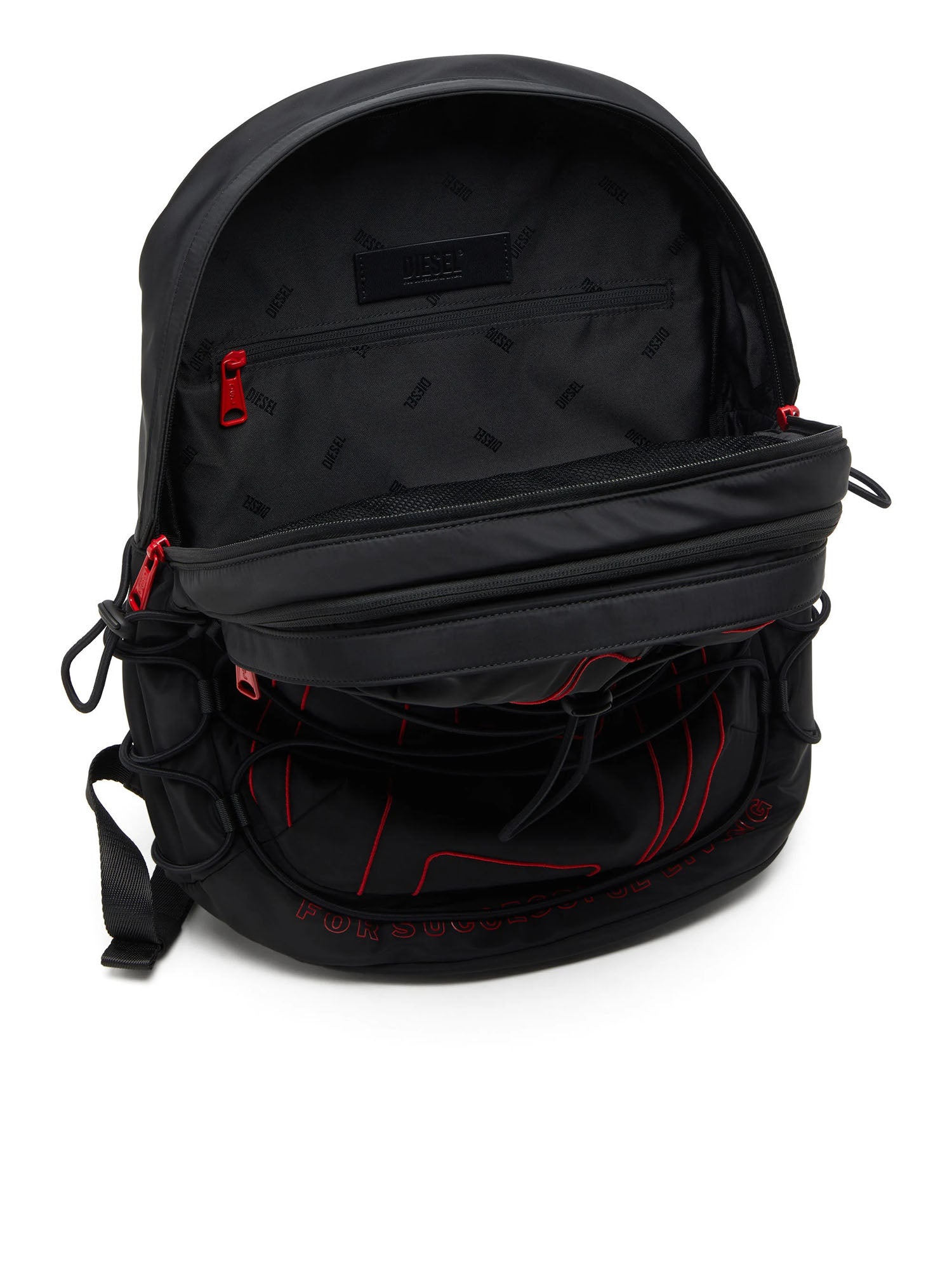 Diesel Tech D Backpack Nero