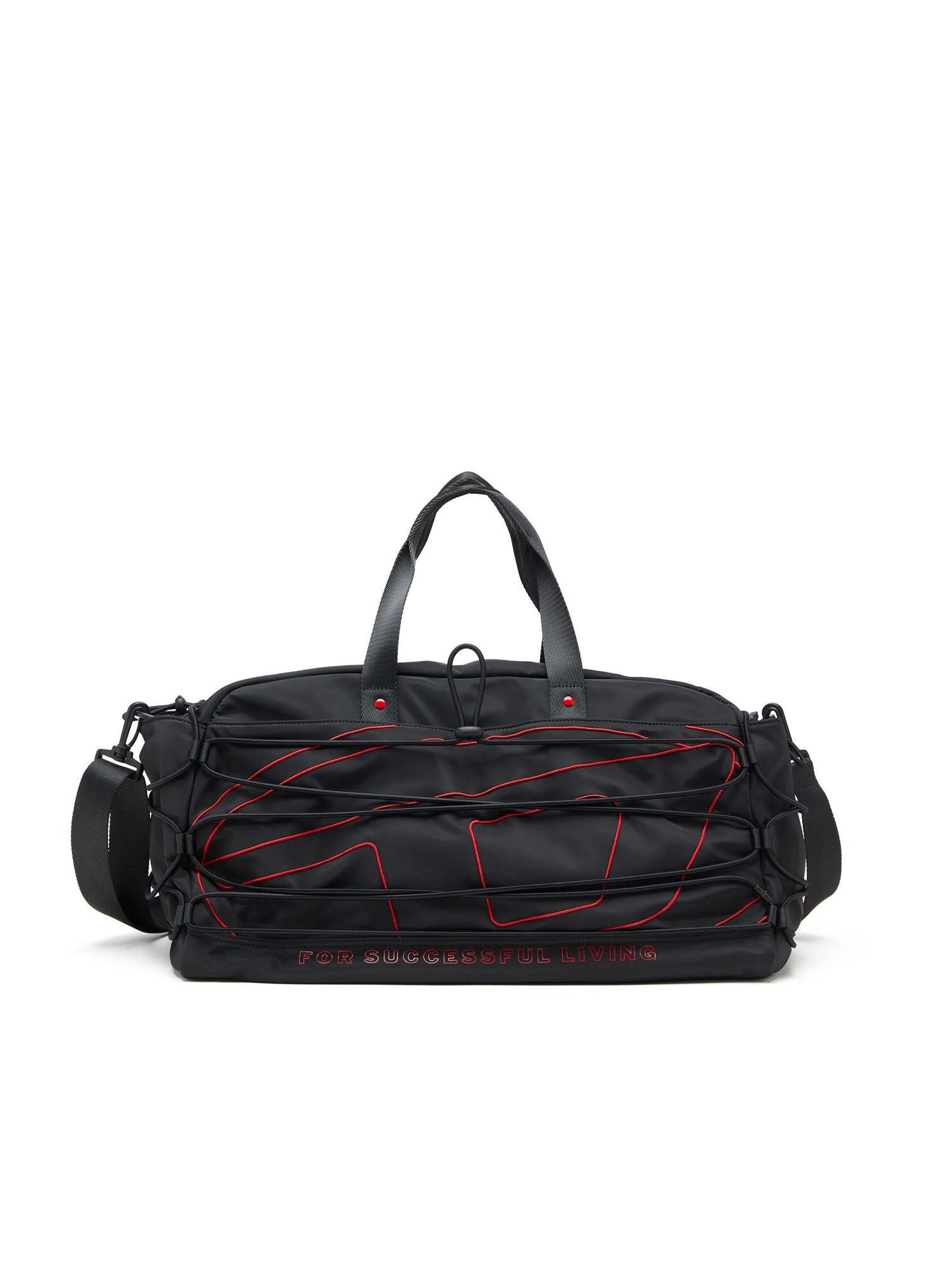 Diesel Tech D Duffle X Travel Bag Nero