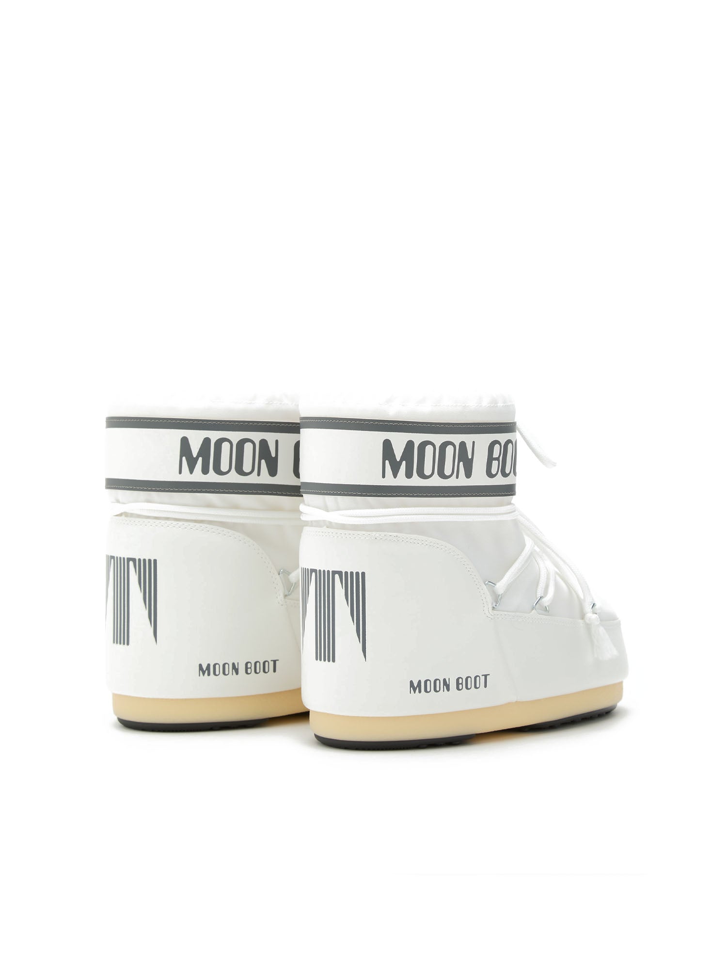 Moon Boot Mb Icon Low Nylon Bianco