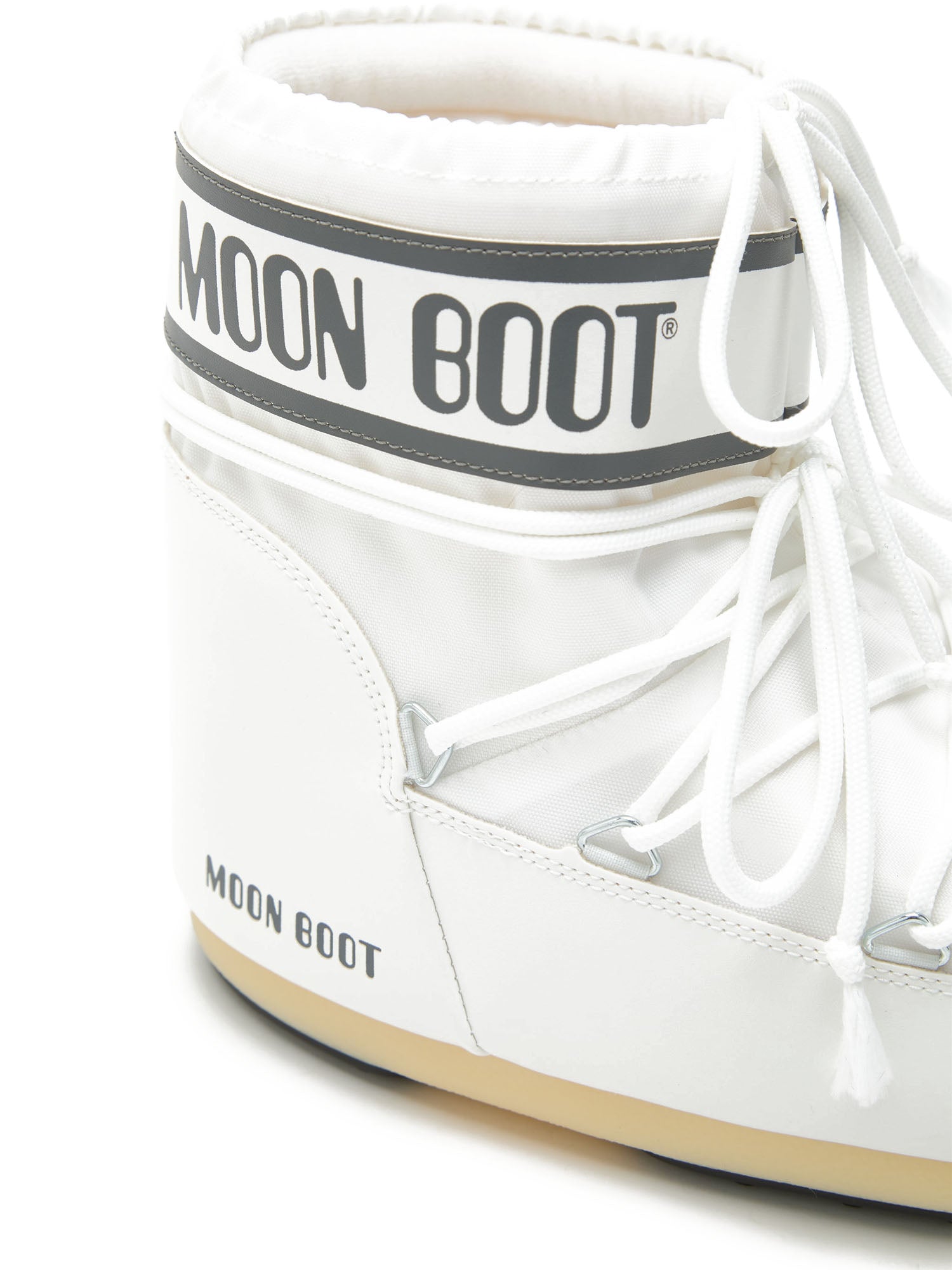 Moon Boot Mb Icon Low Nylon Bianco