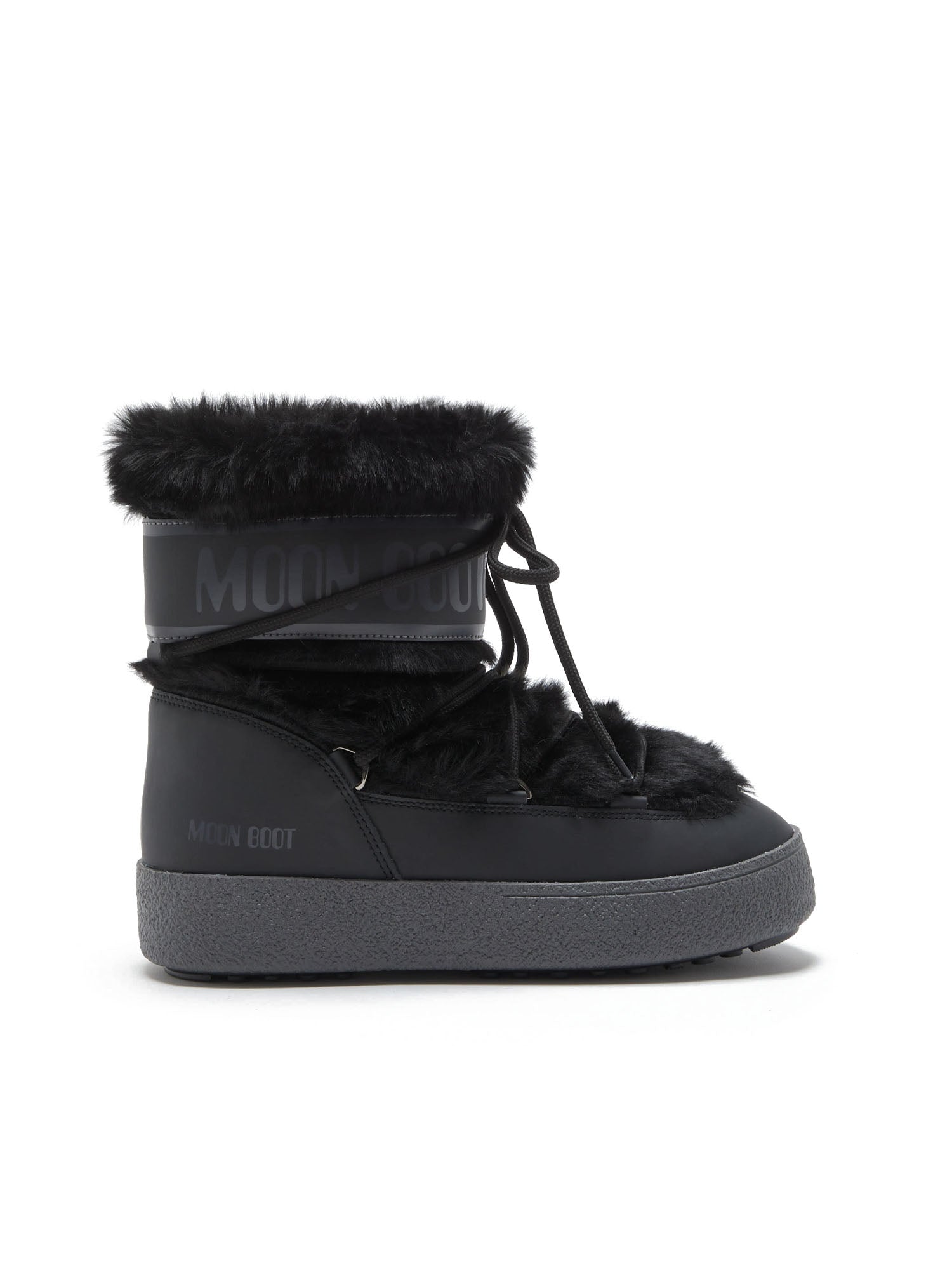 Moon Boot Mb Ltrack Faux Fur Wp Nero