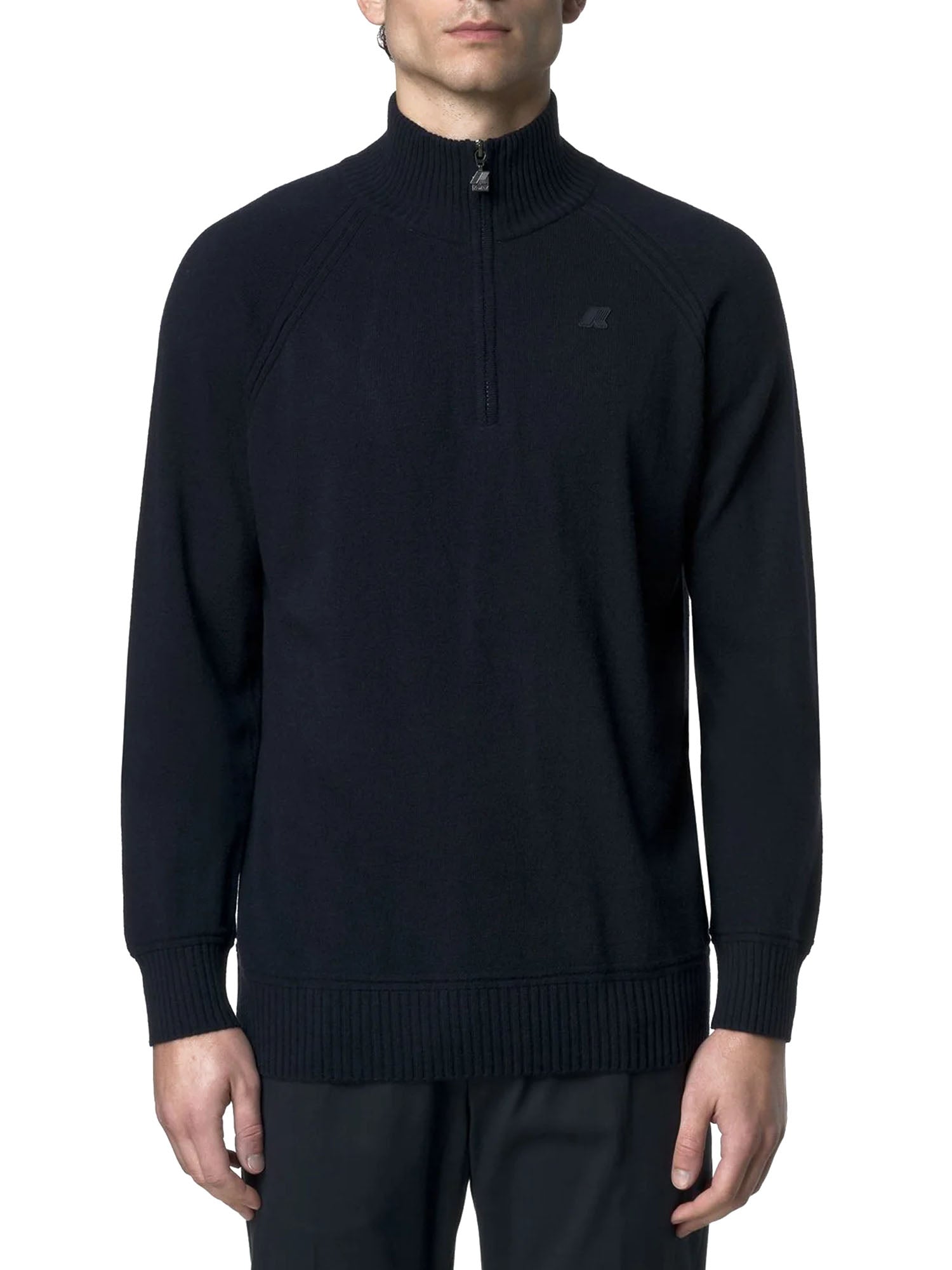 K-way Cadras Wool Cashmere Uomo Blu