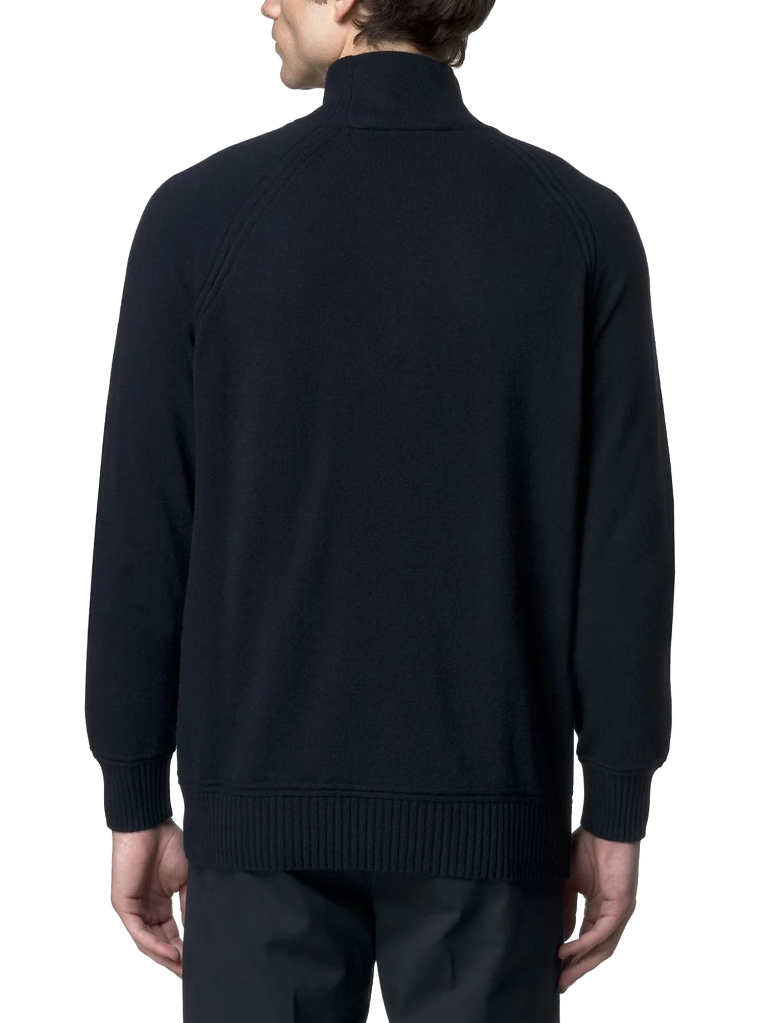 K-way Cadras Wool Cashmere Uomo Blu