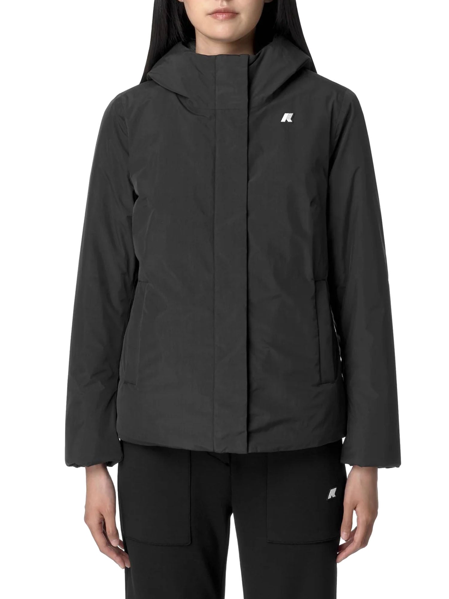 K-way Lil Soft Touch Marmotta Donna Nero