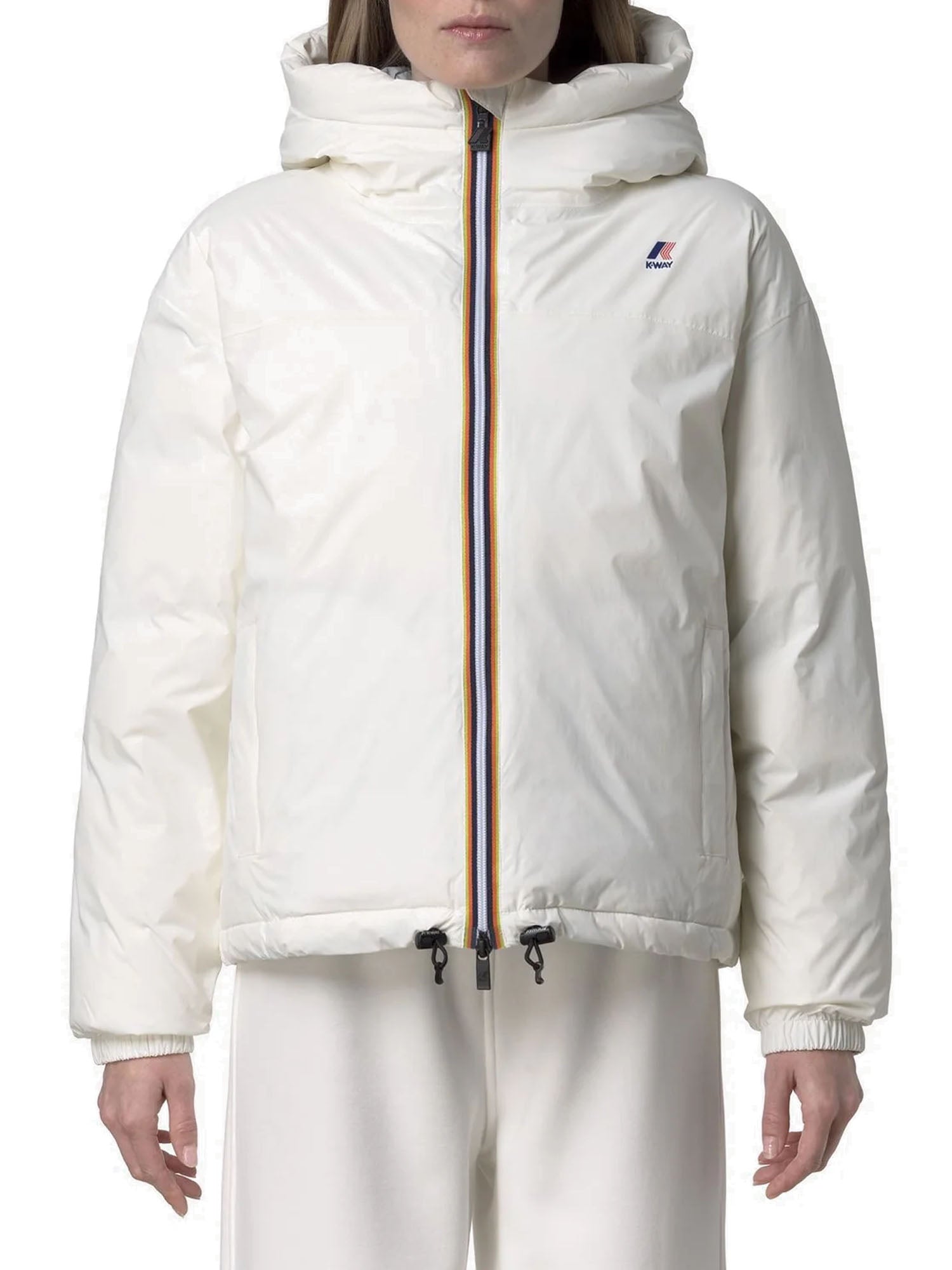 K-way Le Vrai 4.0 Albine Heavy Warm Donna Bianco