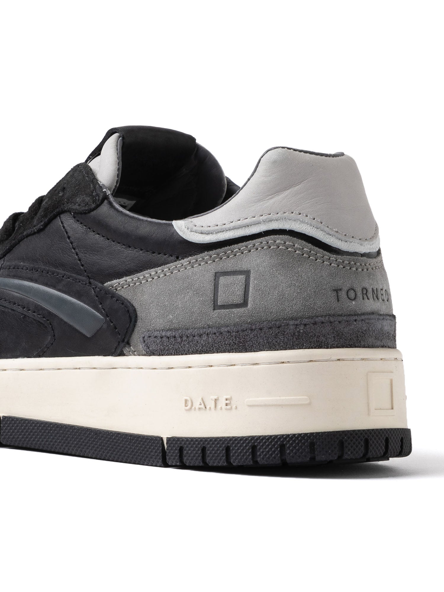 D.a.t.e. Torneo Pure Vintage Calf Uomo Nero