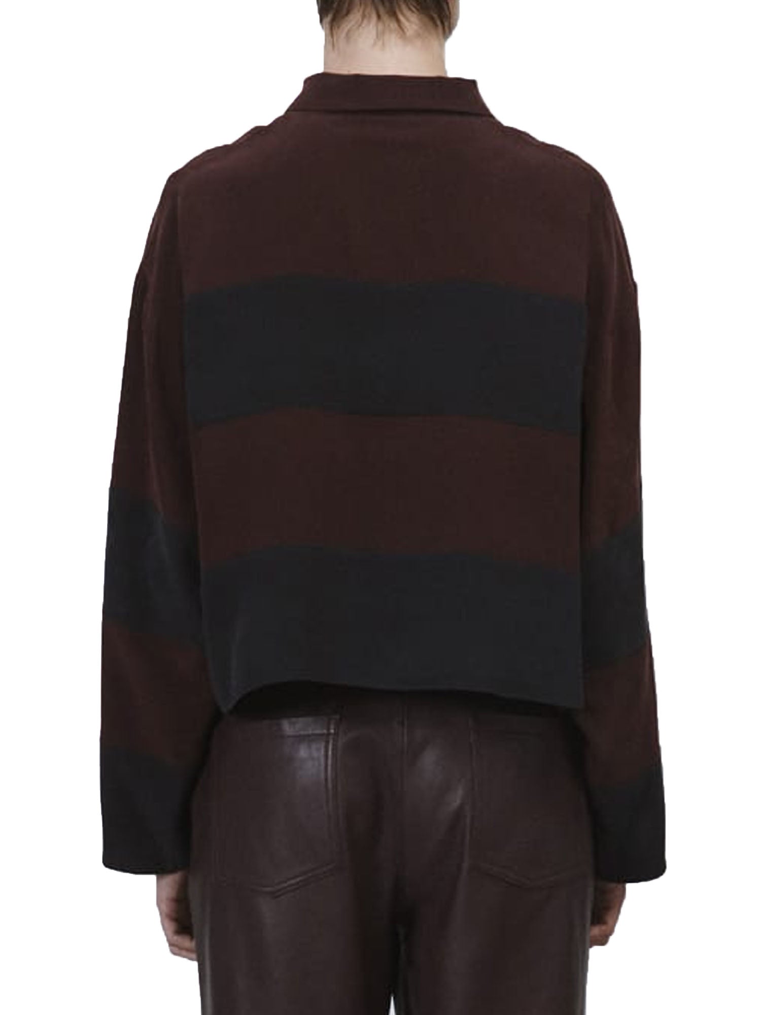 Alysi Polo Crepe De Chine Multicolore