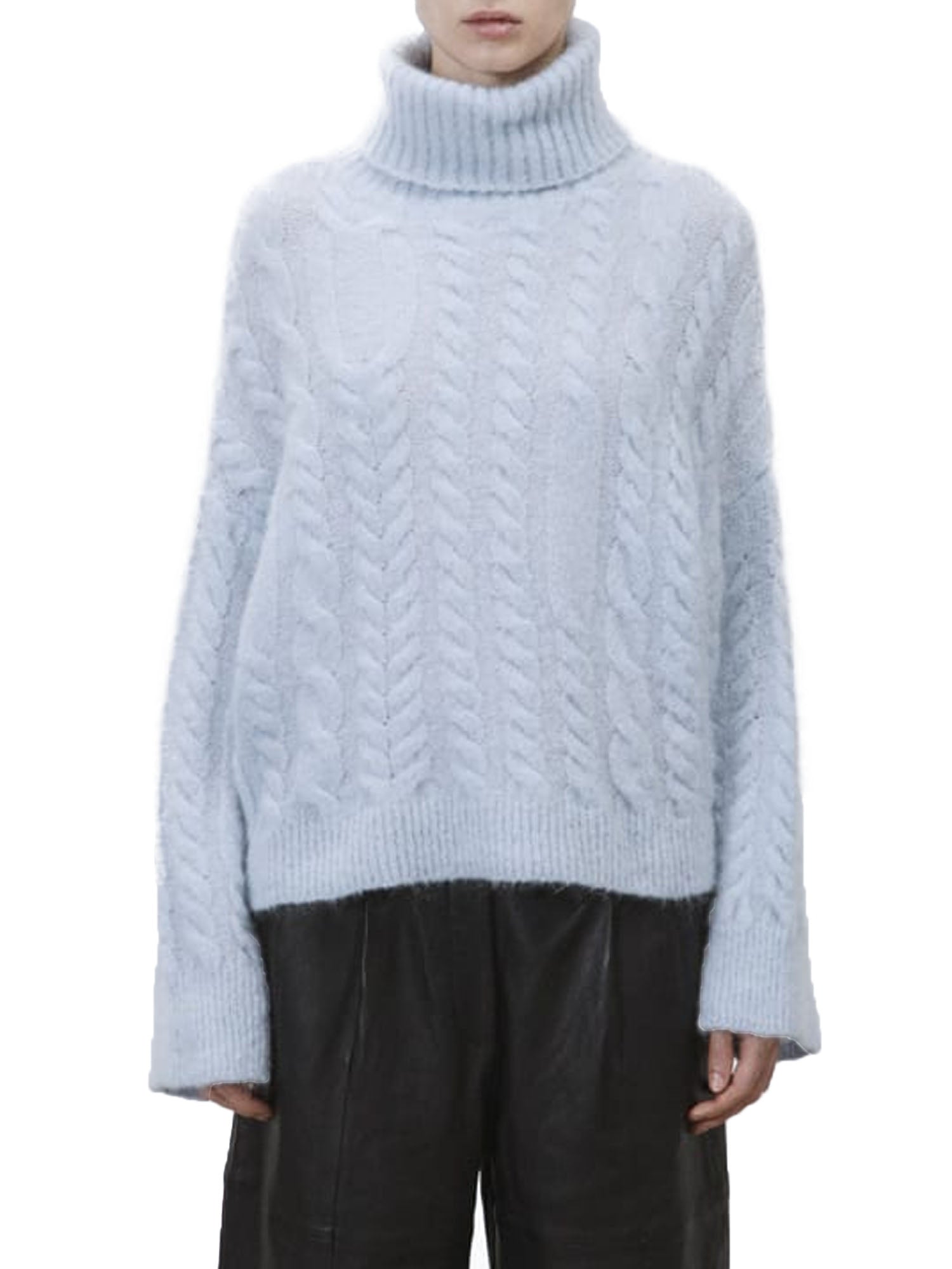 Alysi Maglia Super Mohair Azzurro