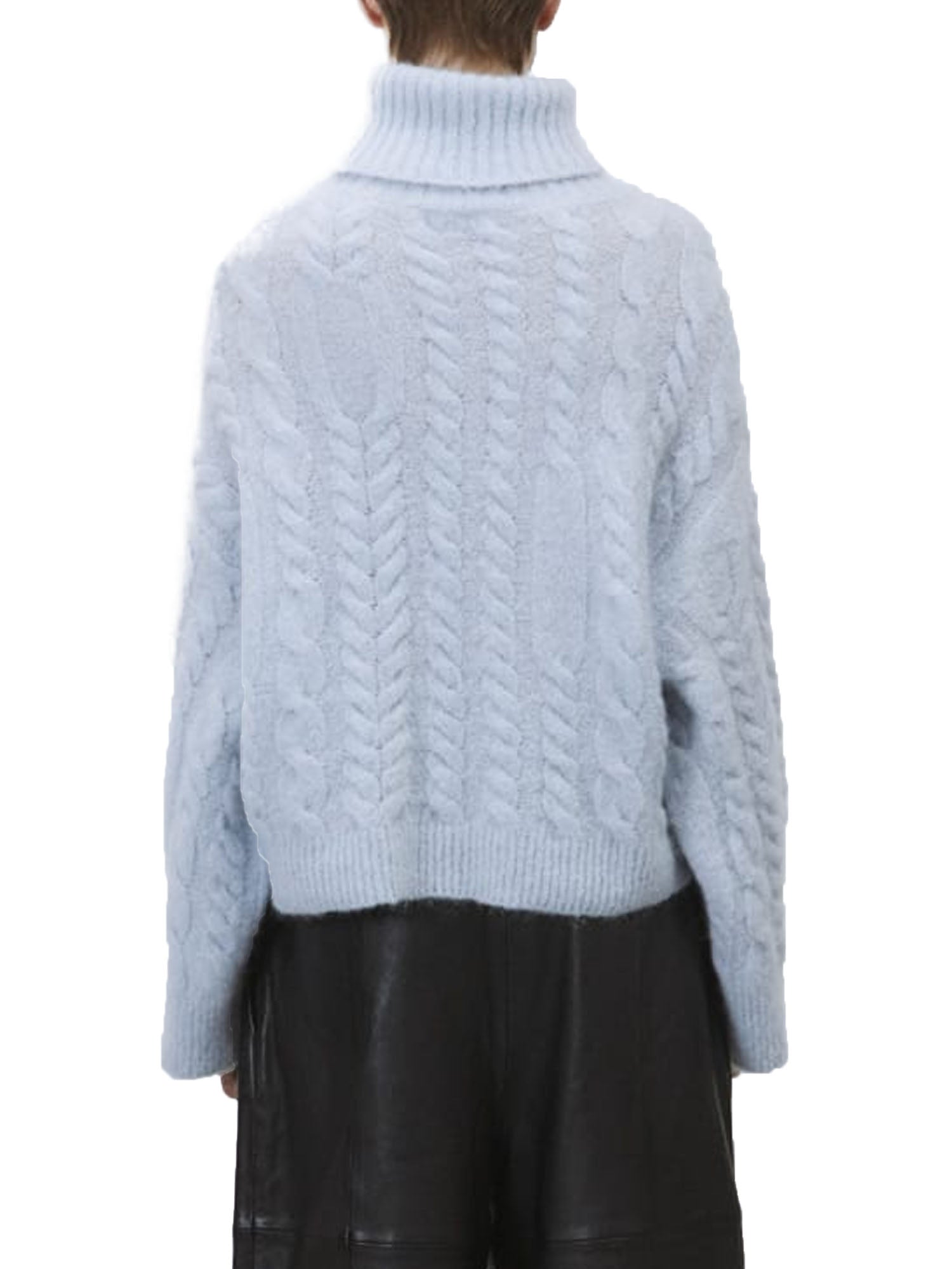 Alysi Maglia Super Mohair Azzurro