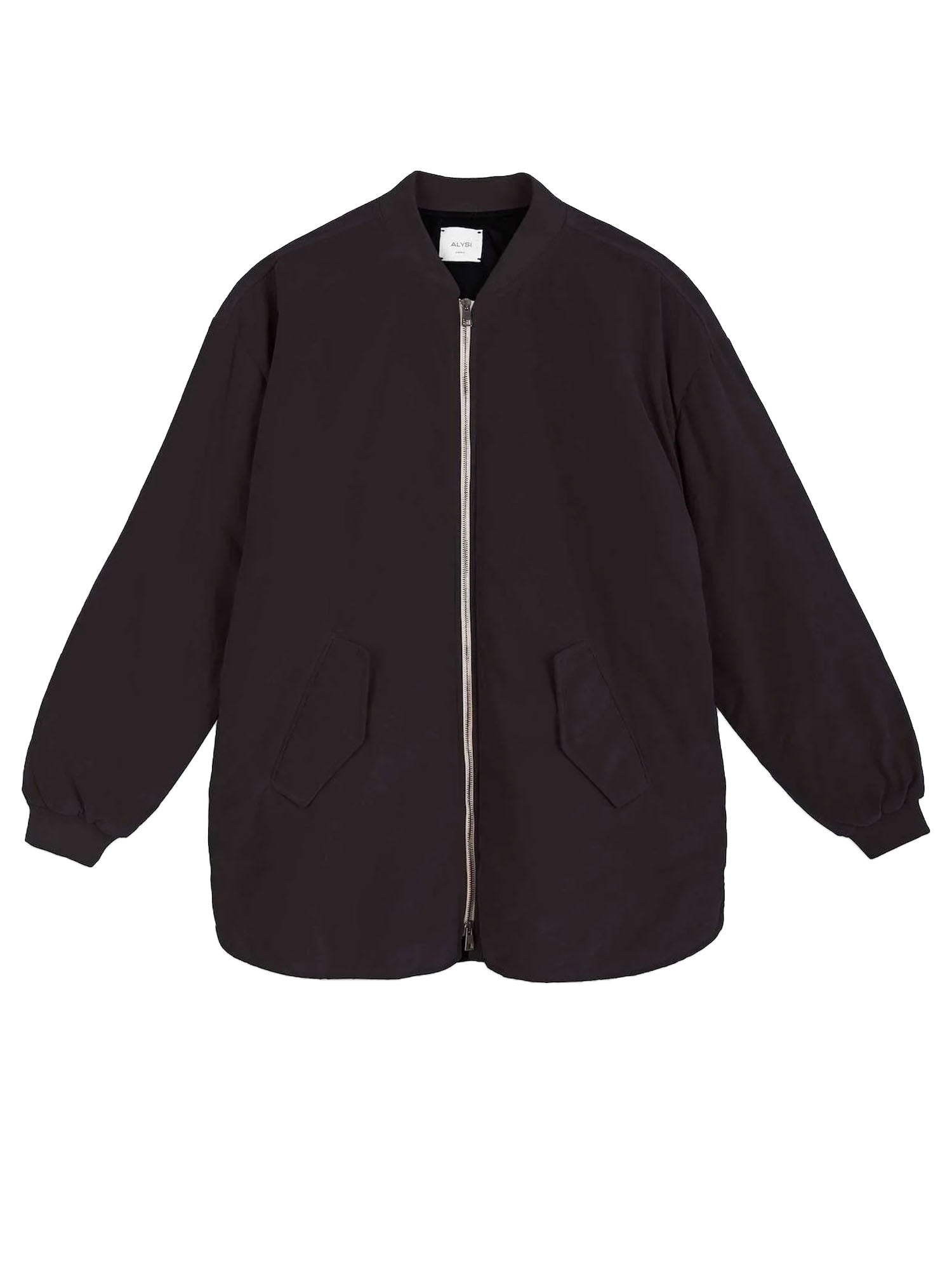 Alysi Bomber Touch Nylon Marrone