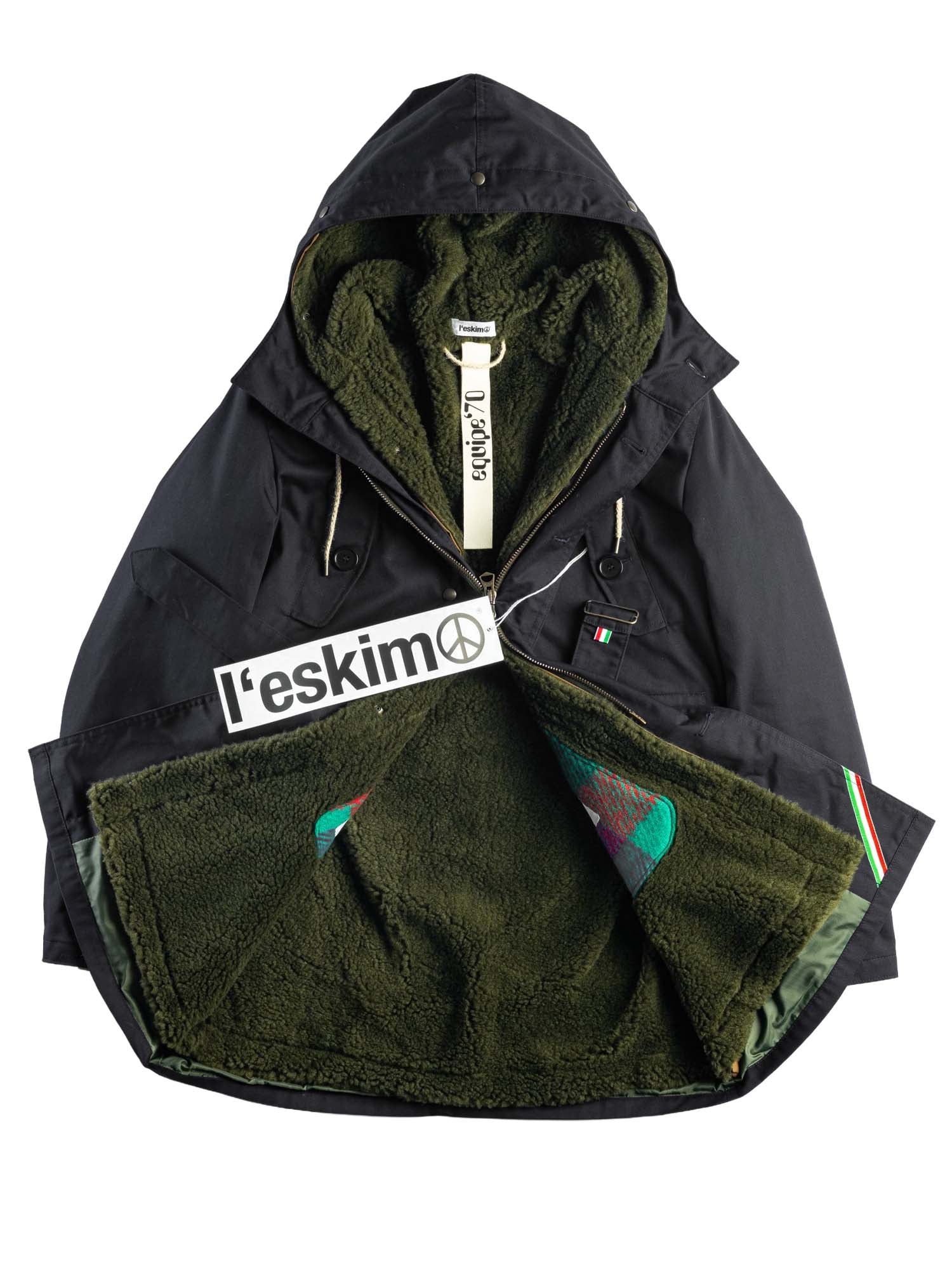 Equipe'70 L'Eskimo Maxi Nero