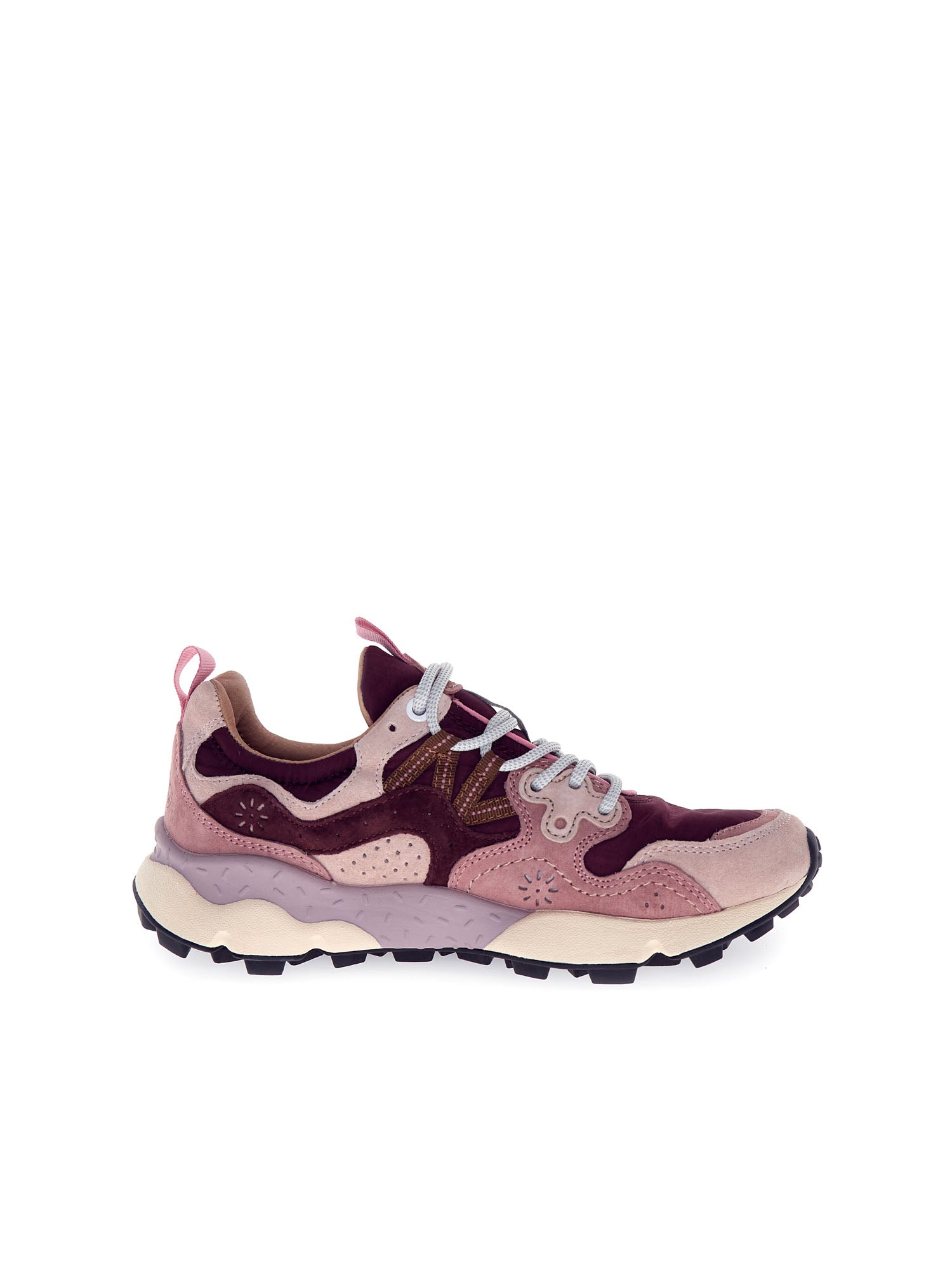 Flower Mountain Yamano 3 Woman Suede Nylon Rosa