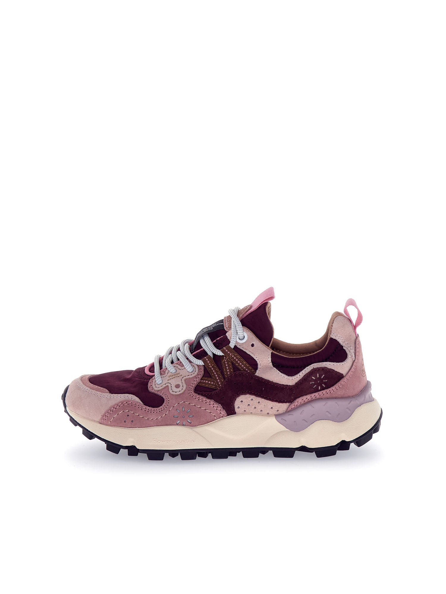 Flower Mountain Yamano 3 Woman Suede Nylon Rosa