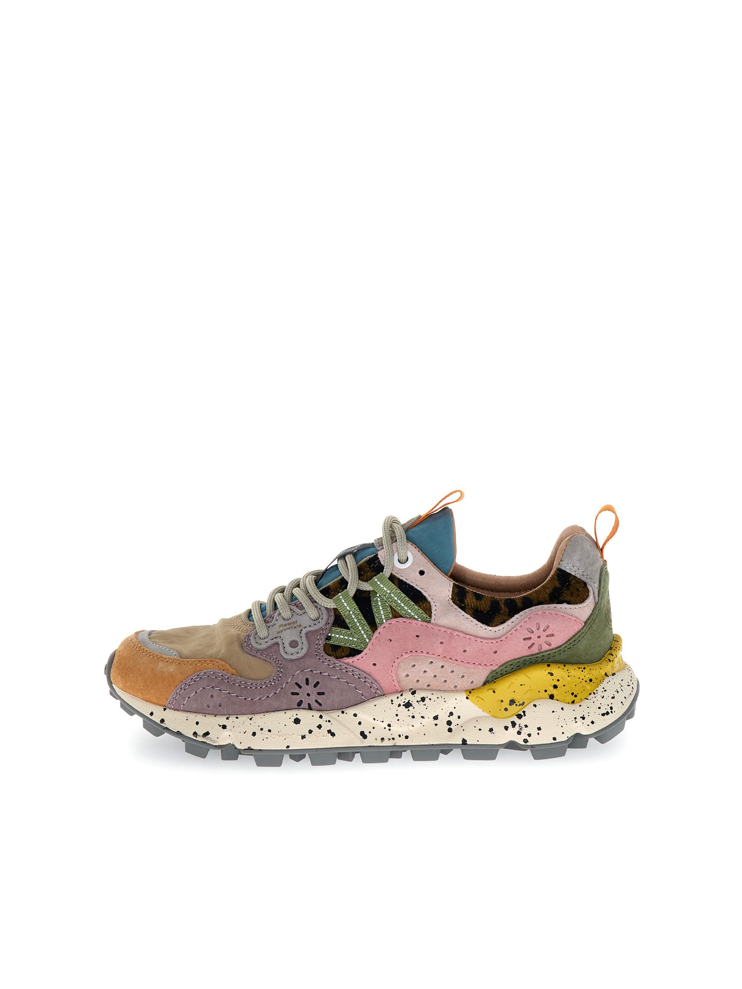 Flower Mountain Yamano 3 Woman Suede Nylon Marrone